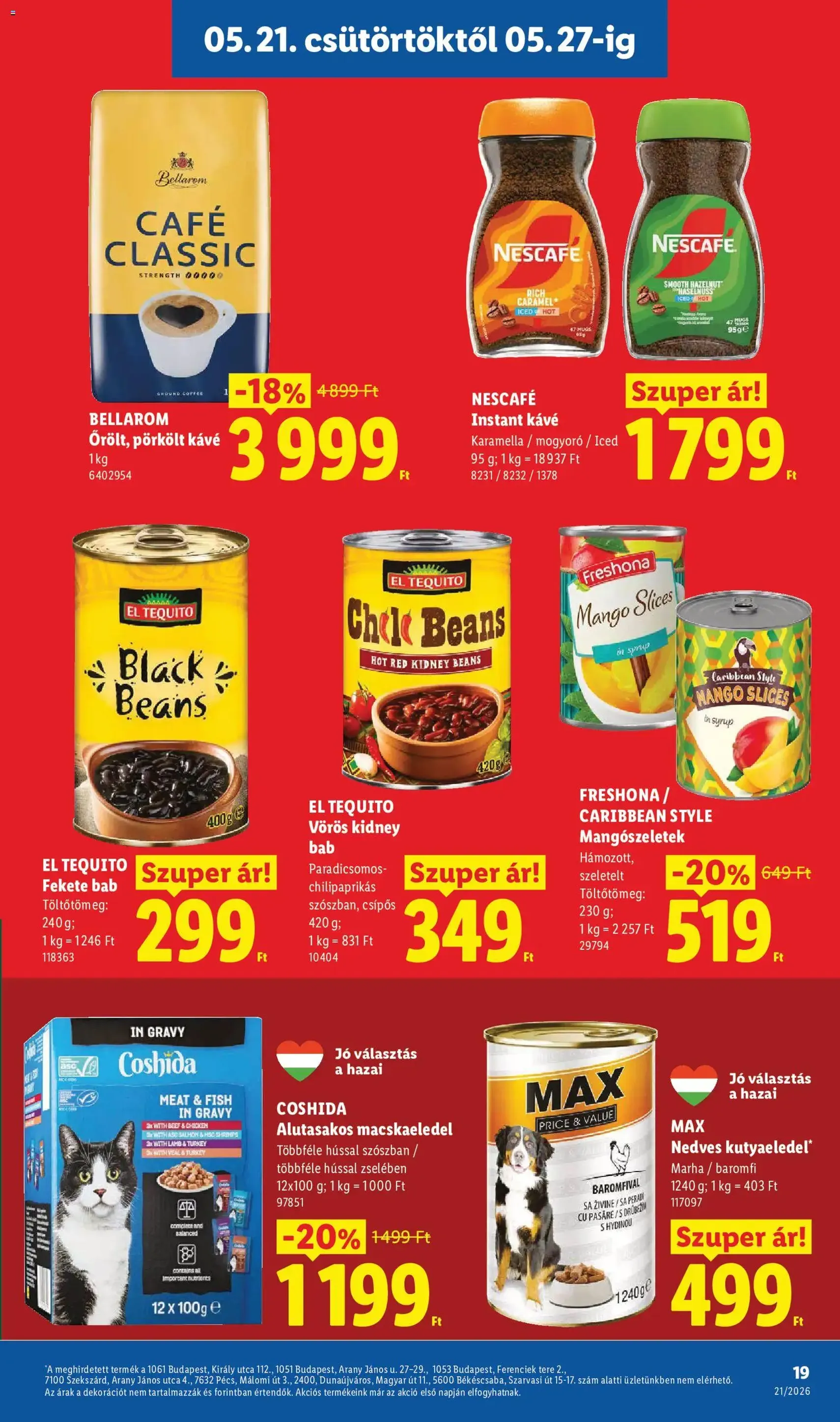 Lidl akciós újság - 2026.05.21. érvényes szórólap 19 oldal 84 oldalból