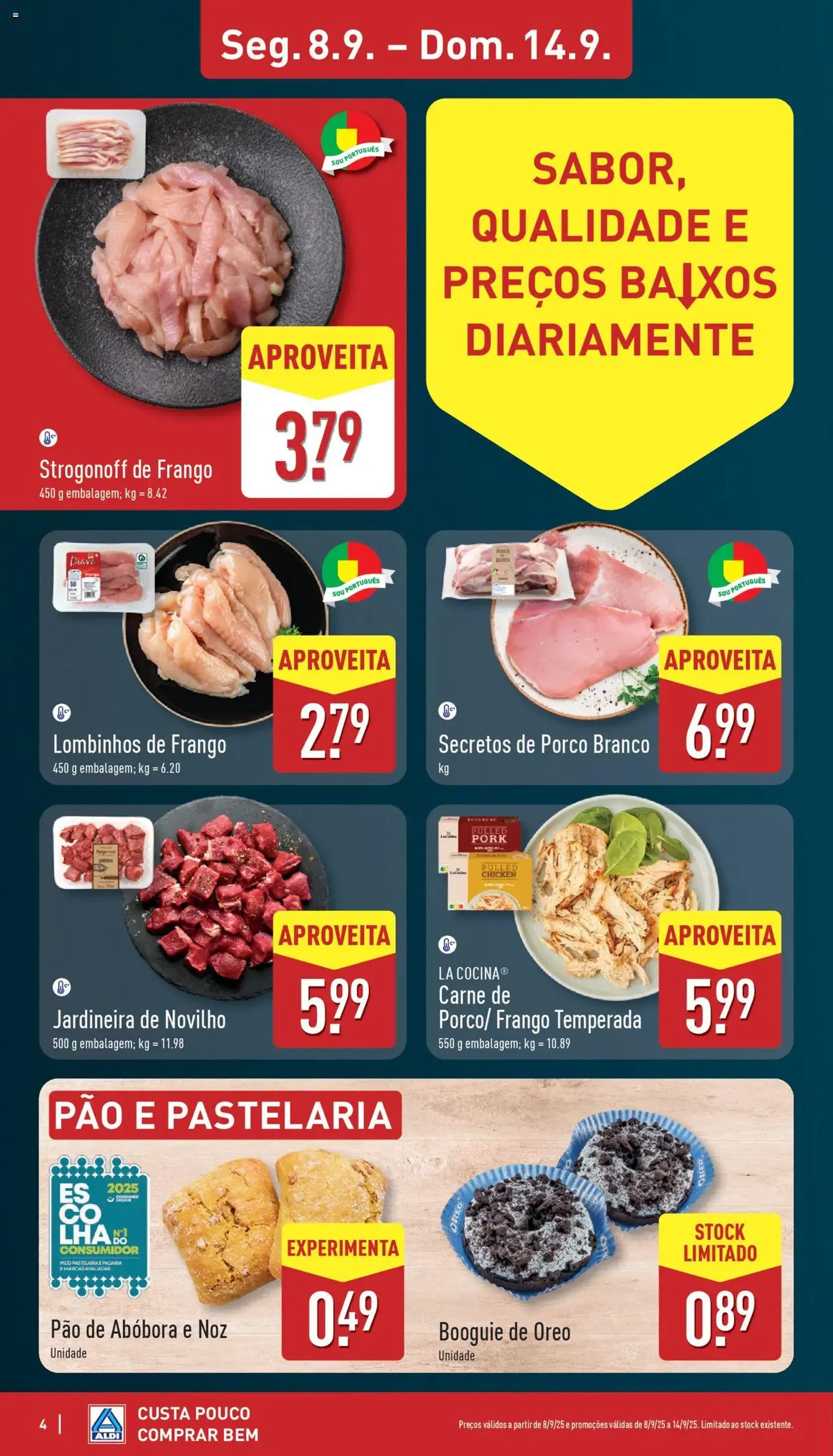 Aldi folheto - folheto válido a partir de 08/09/2025 página 4 de 32 Aldi folheto - folheto válido a partir de 08/09/2025 página 4 de 32