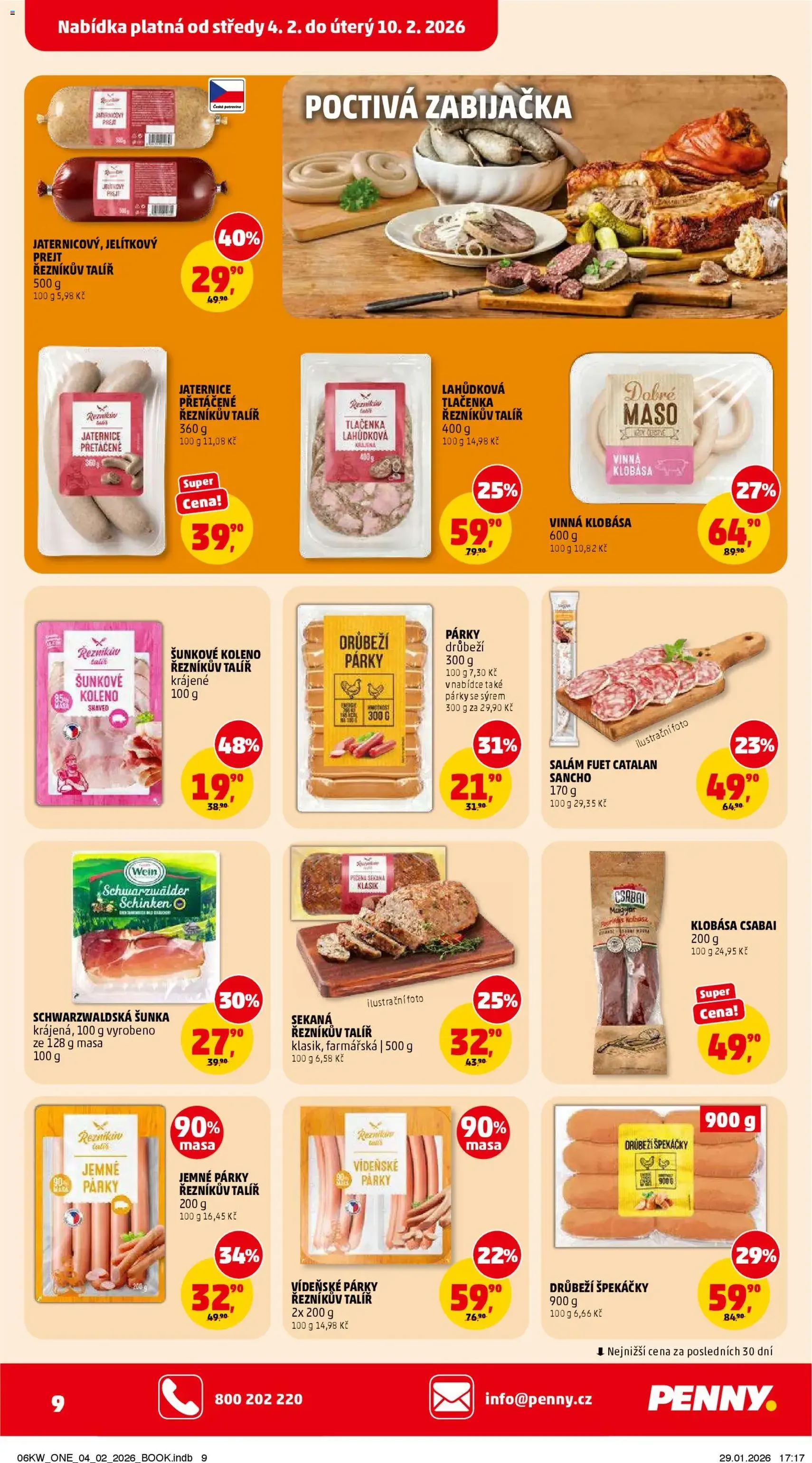 Penny Market leták - Čtvrtečník - platný leták od 04.02.2026 strana 9 z 28