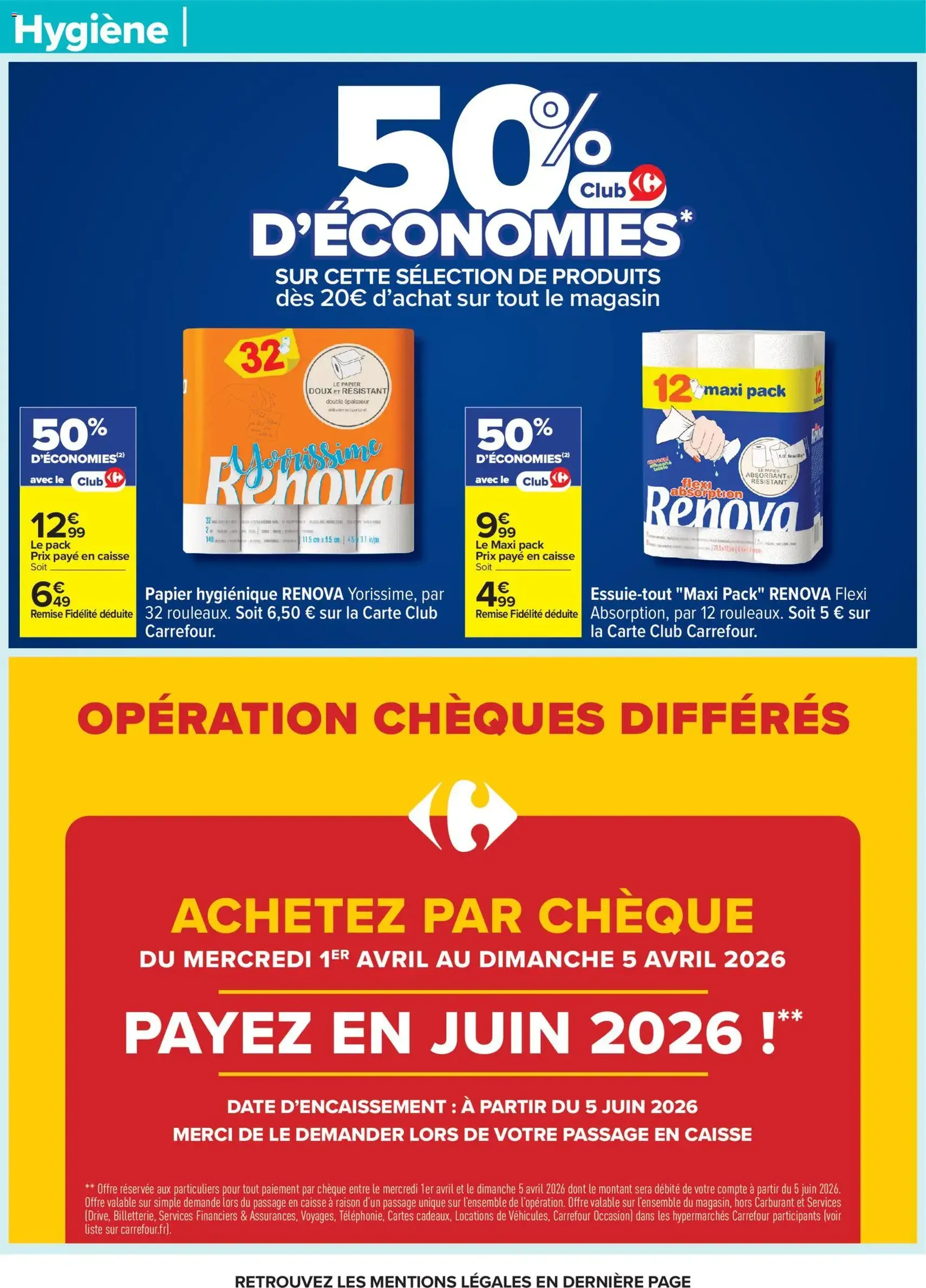Carrefour catalogue semaine 14 - brochure valable à partir du 31/03/2026, page 50 sur 70