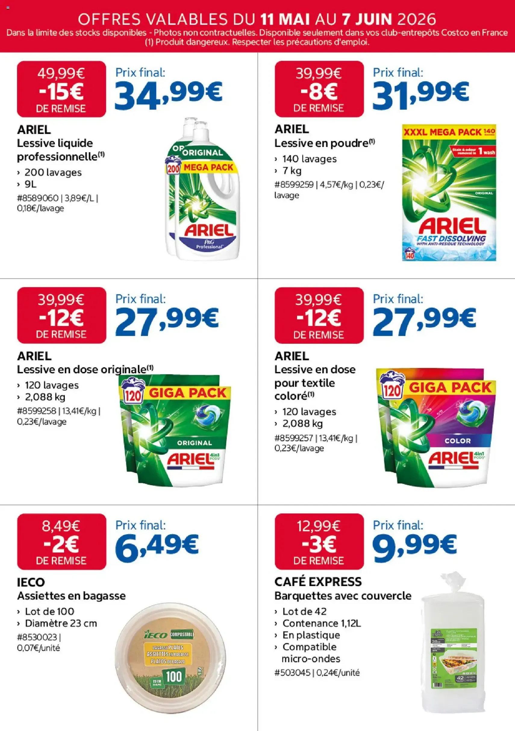 Costco catalogue - brochure valable à partir du 11/05/2026, page 16 sur 20