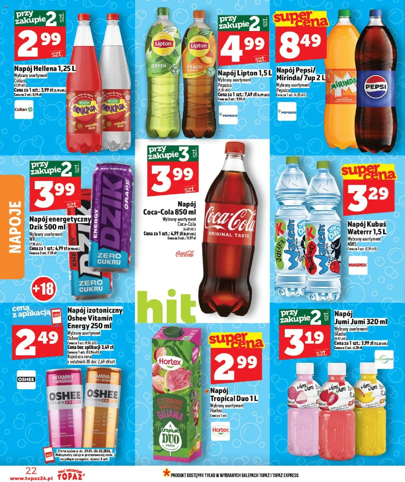 Topaz Gazetka - ważny gazetka od 29.01.2026 strona 22 z 28