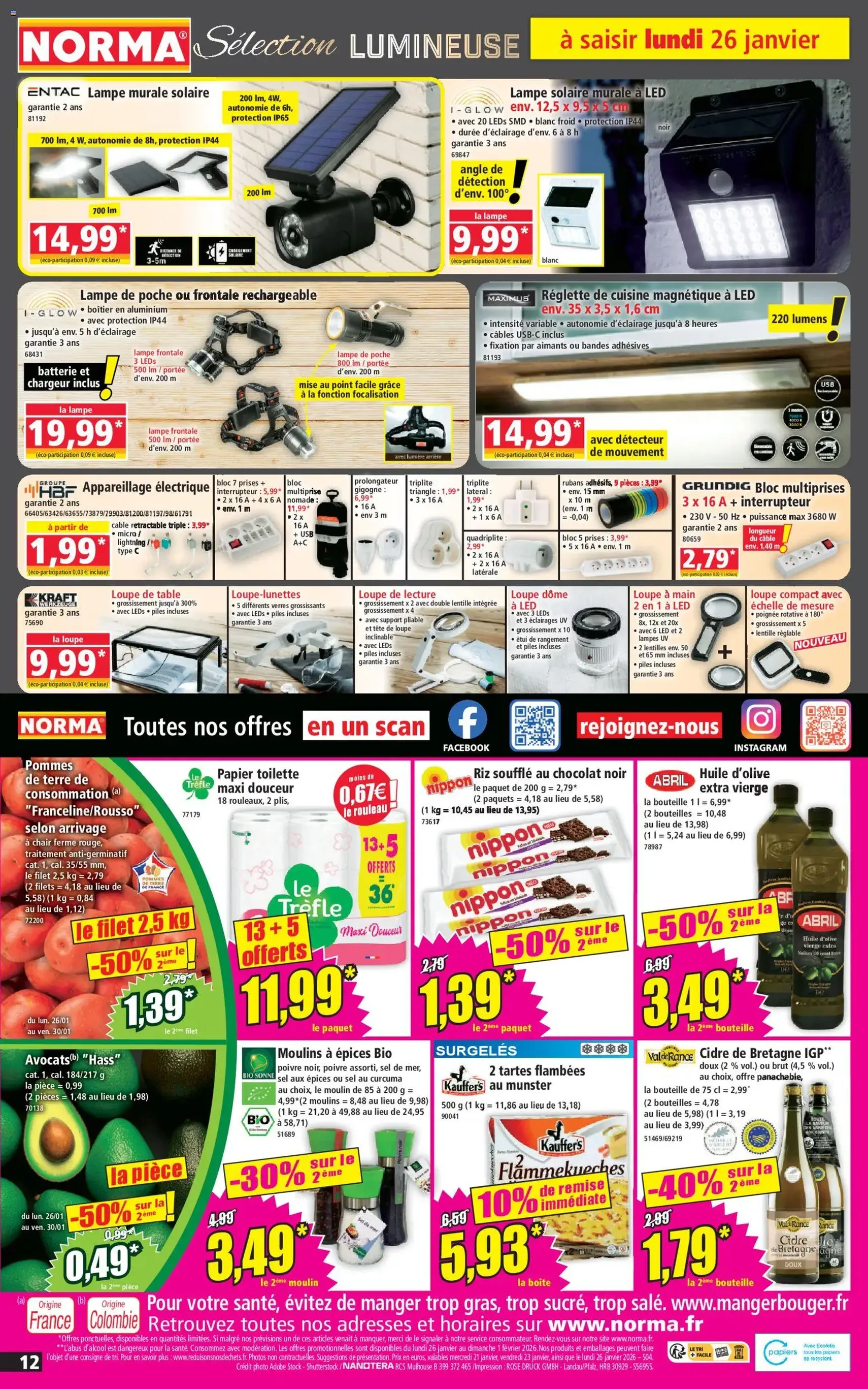 Norma catalogue - brochure valable à partir du 21/01/2026, page 12 sur 14