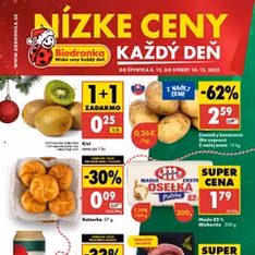 Biedronka leták - náhľad letáku platný od 04.12.2025