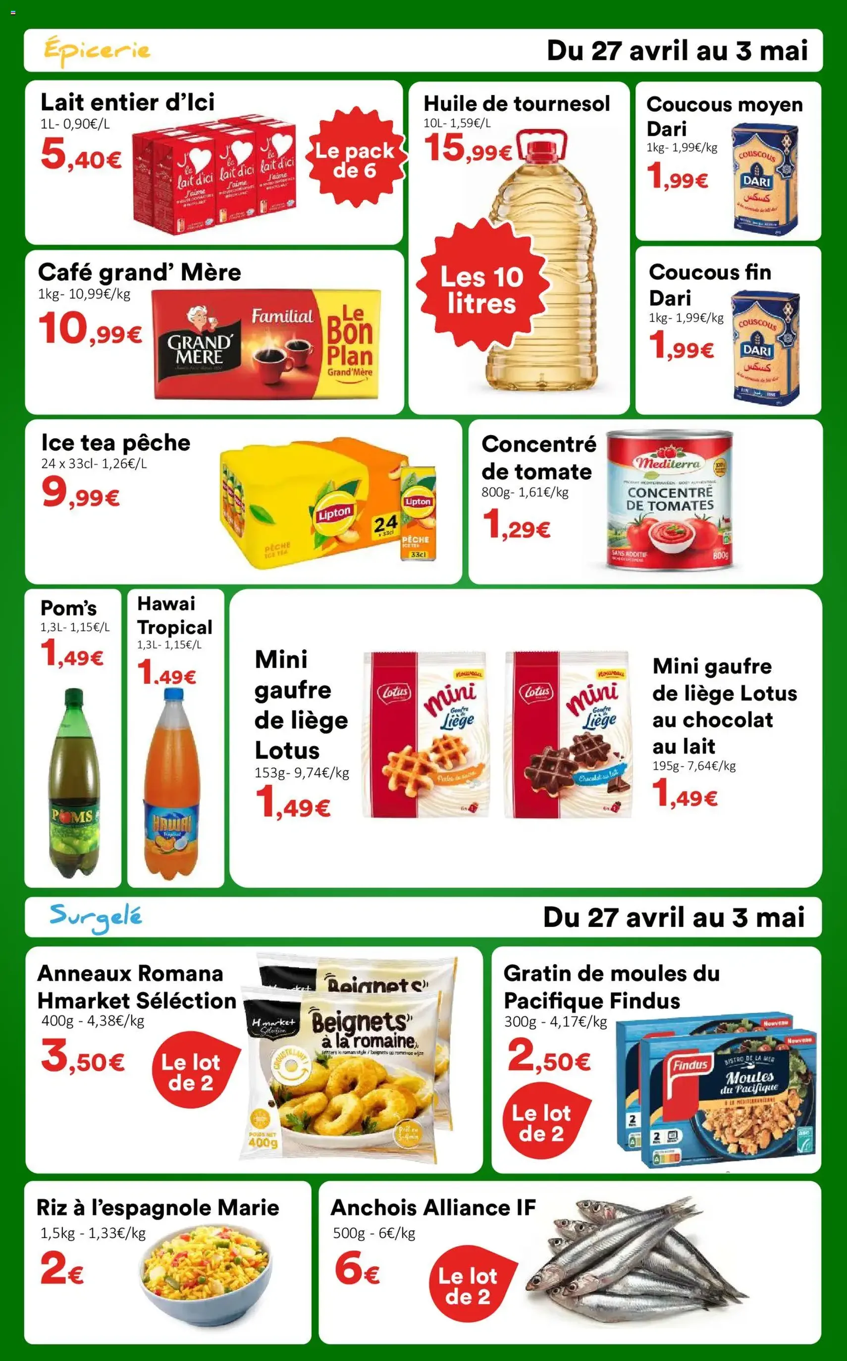 Hmarket catalogue - brochure valable à partir du 27/04/2026, page 2 sur 3