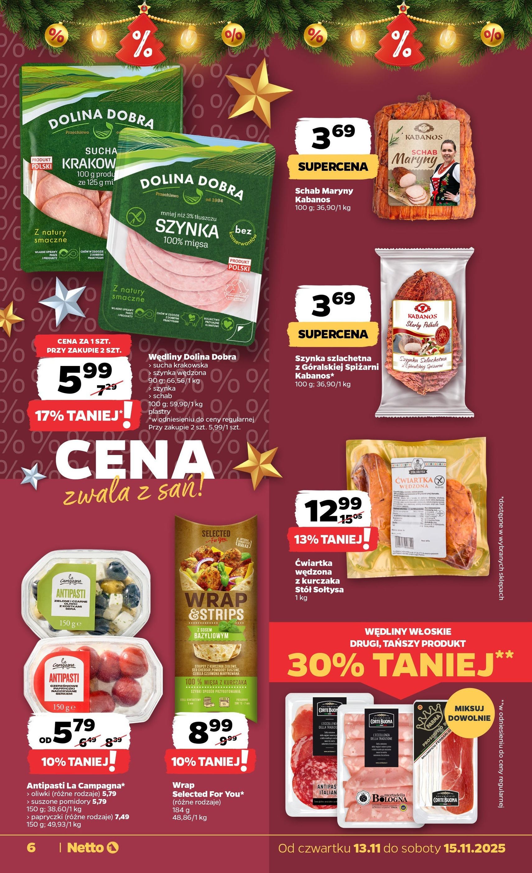 Netto gazetka - Spożywcza - ważny gazetka od 13.11.2025 strona 6 z 24