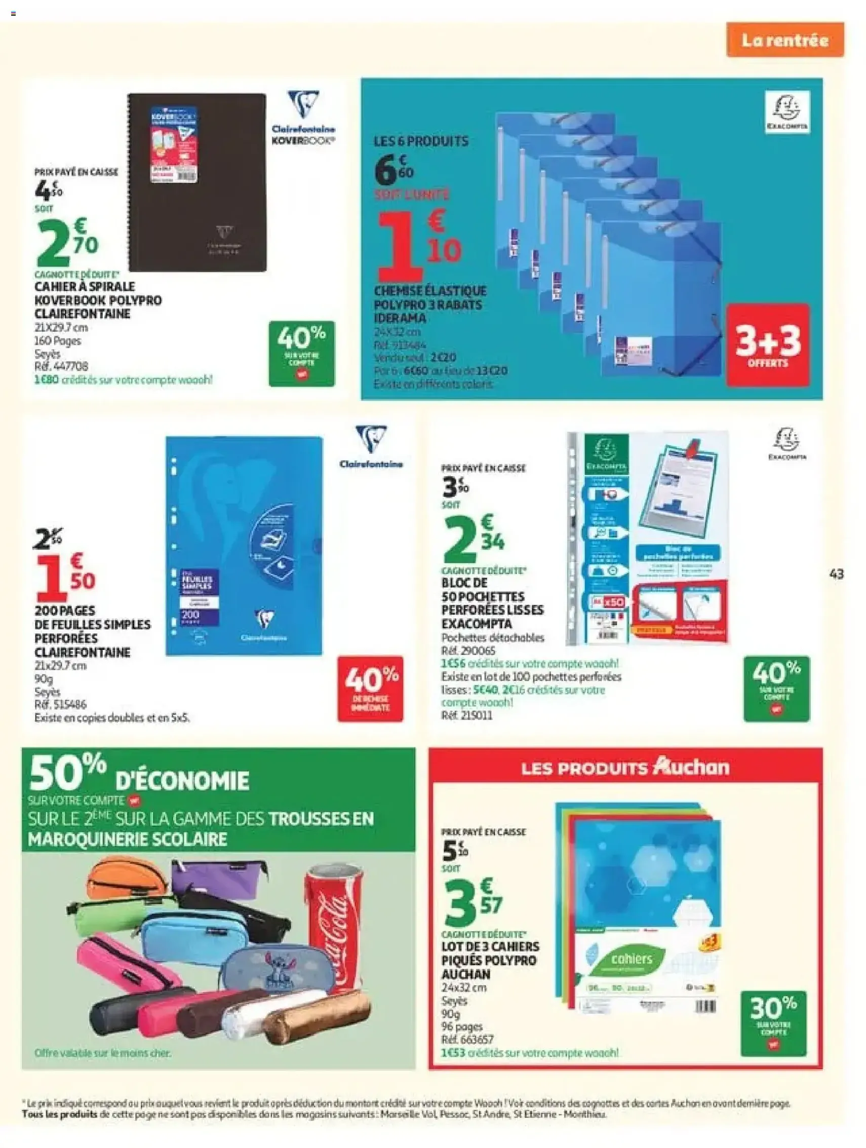 Auchan catalogue - brochure valable à partir du 18/08/2026, page 43 sur 51