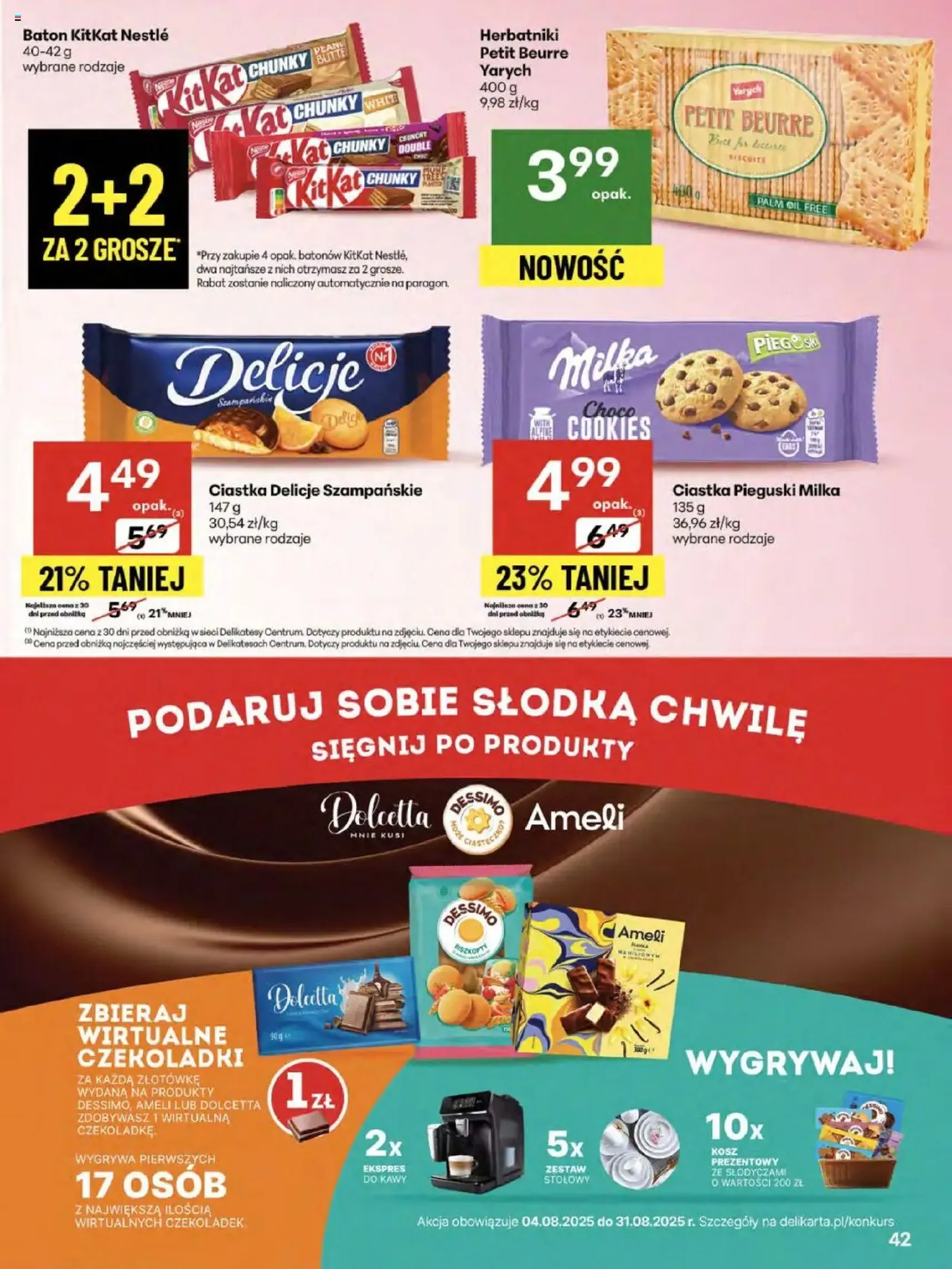 Delikatesy Centrum Gazetka - ważny gazetka od 07.08.2025 strona 42 z 52 Delikatesy Centrum Gazetka - ważny gazetka od 07.08.2025 strona 42 z 52