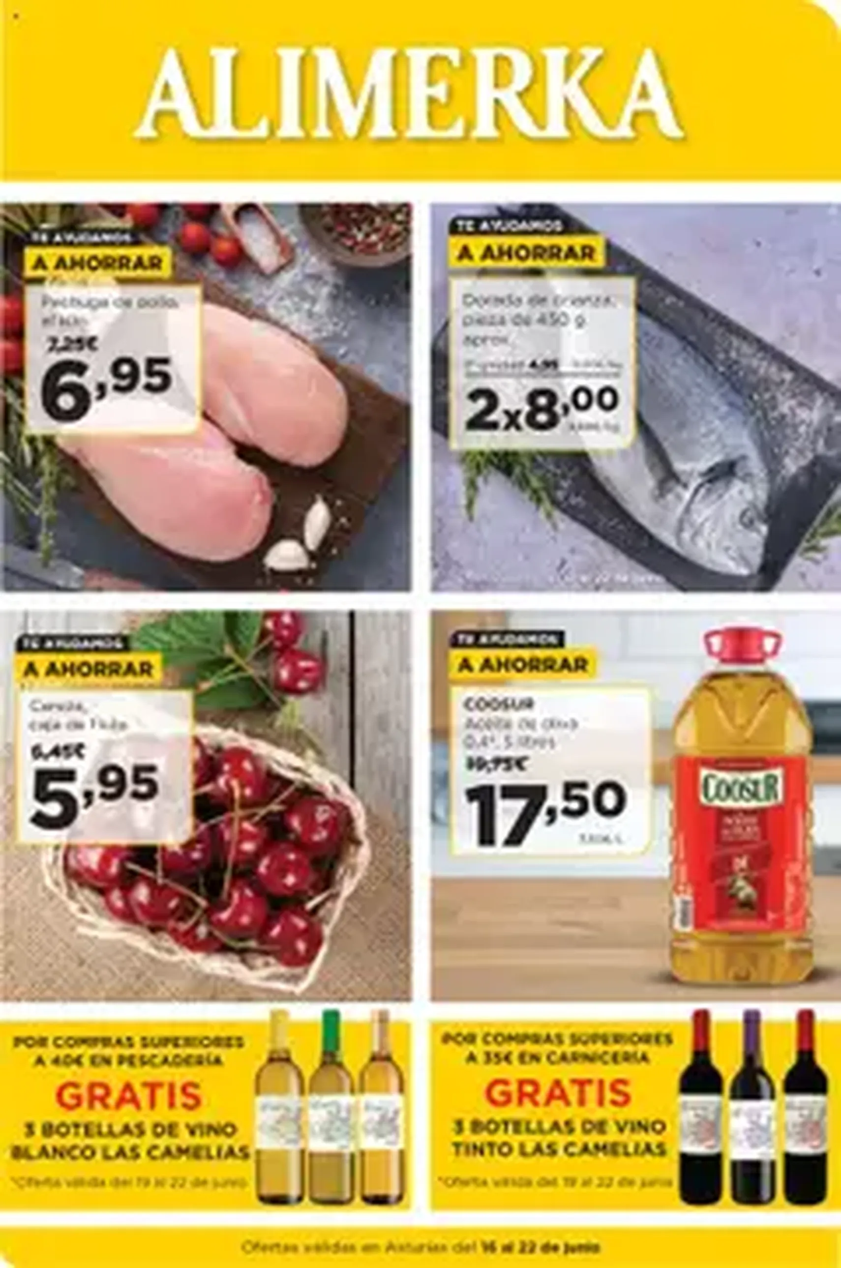 Alimerka folleto Asturias - folleto válido desde 16/06/2025 página 1 de 1