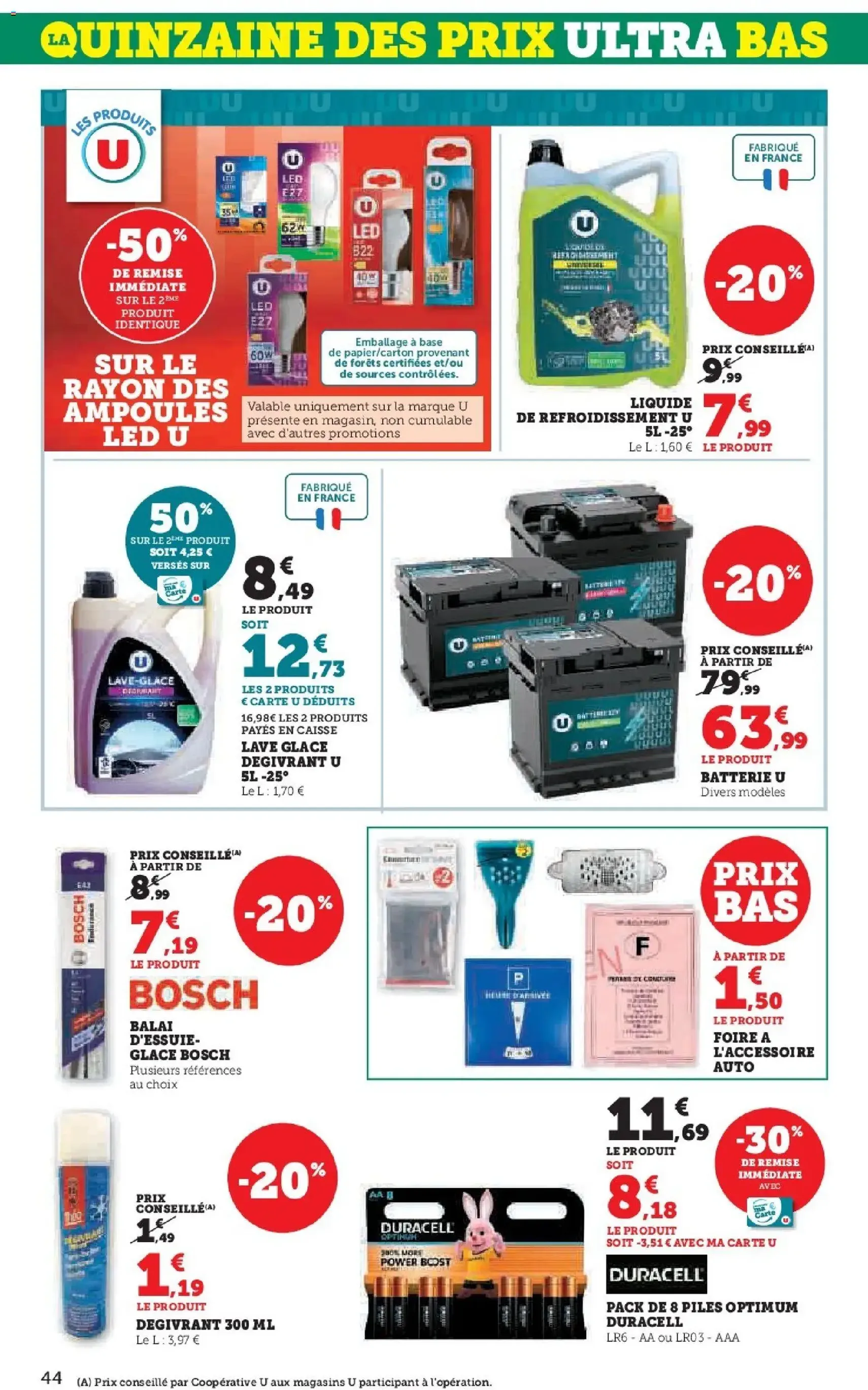 Super U catalogue - brochure valable à partir du 06/01/2026, page 44 sur 56