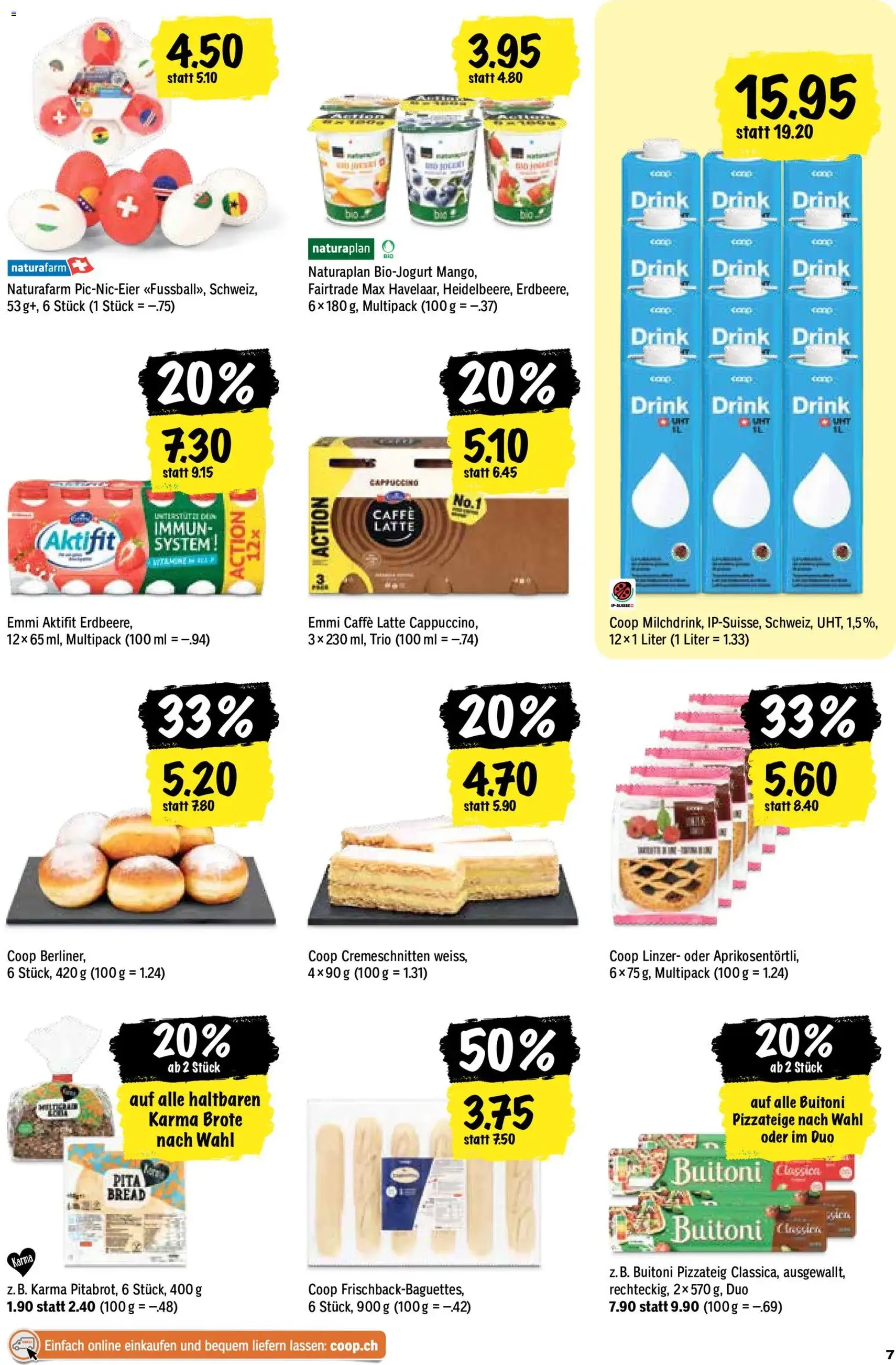Coop aktionen - Gültiger Prospekt ab 18.06.2026, Seite 7 von insgesamt 24