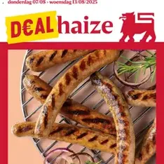 Delhaize folder week 32 - voorvertoning van de folder geldig vanaf 07/08/2025