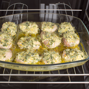 Recipe preview Simple Oven Bake Pesto Chicken Breasts