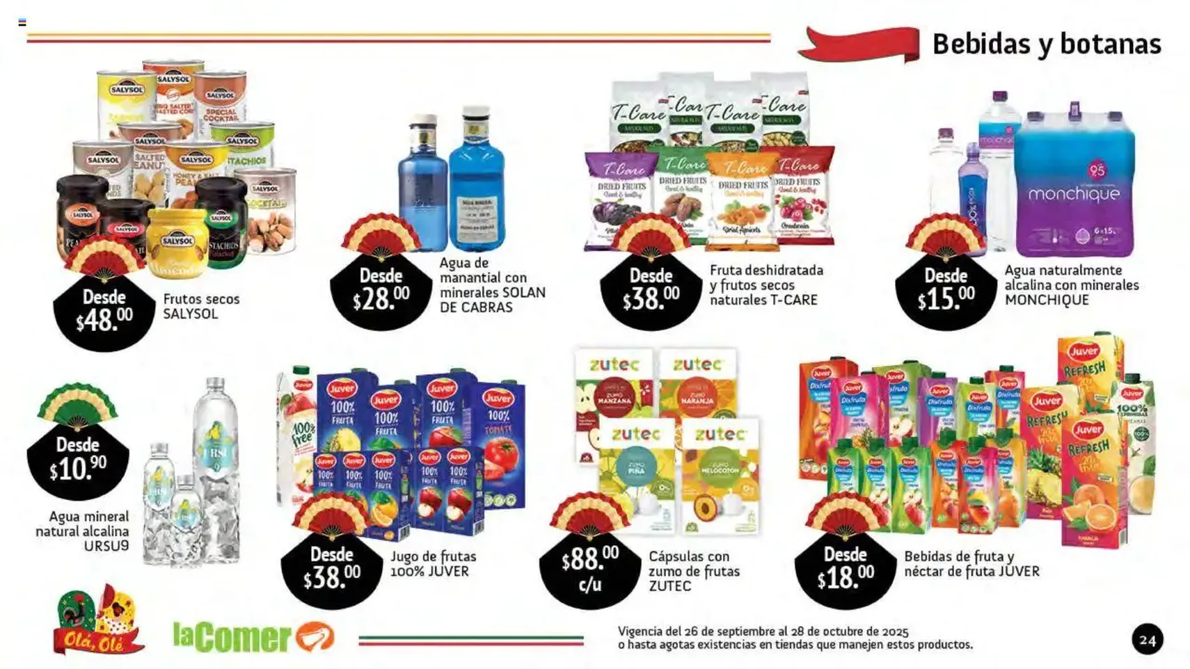La Comer folleto Olá, Olé - folleto válido desde 26/09/2025 página 24 de 64 La Comer folleto Olá, Olé - folleto válido desde 26/09/2025 página 24 de 64