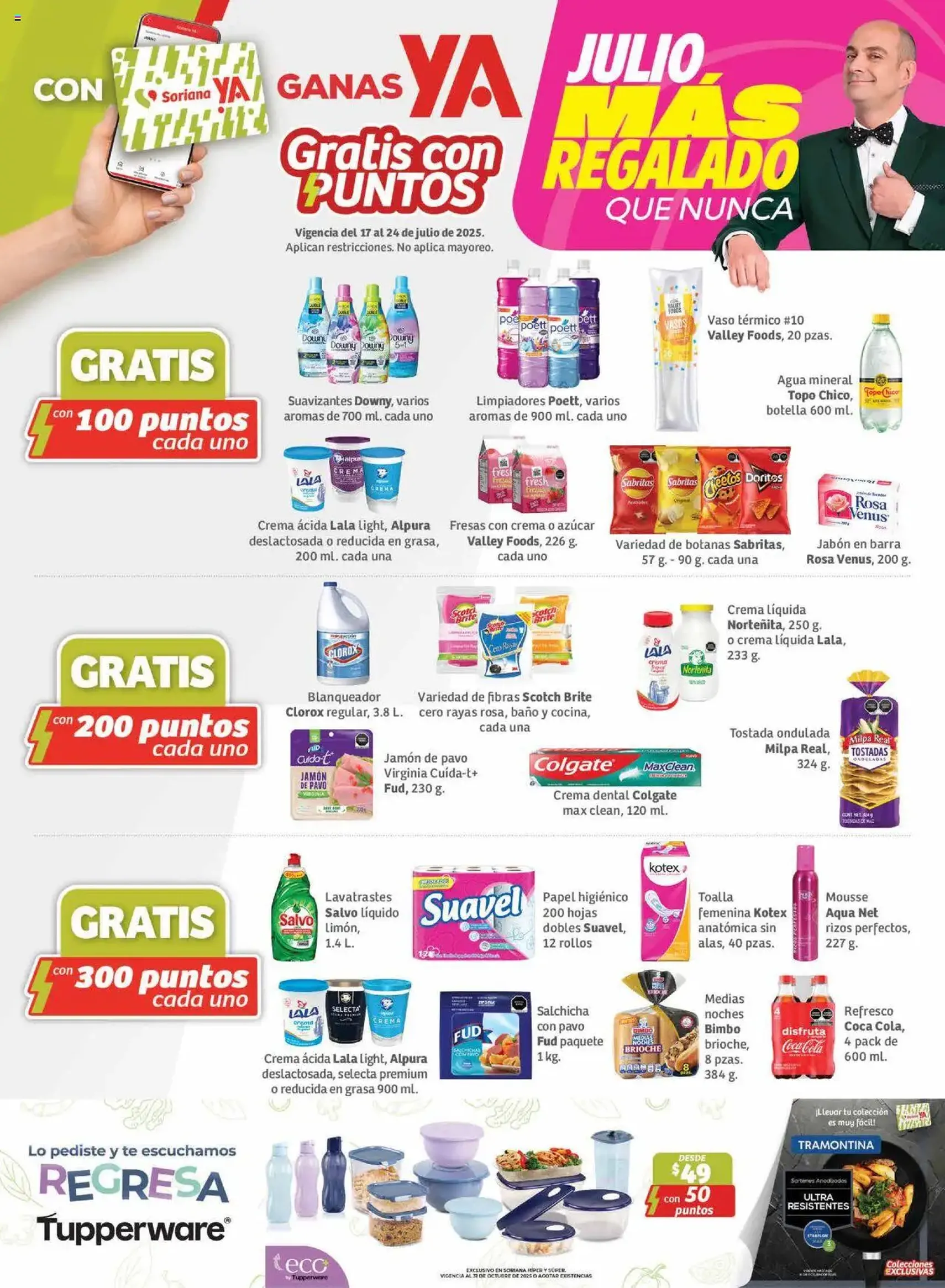 Soriana - Julio Regalado Híper Nacional - folleto válido desde 17/07/2025 página 18 de 30 Soriana - Julio Regalado Híper Nacional - folleto válido desde 17/07/2025 página 18 de 30