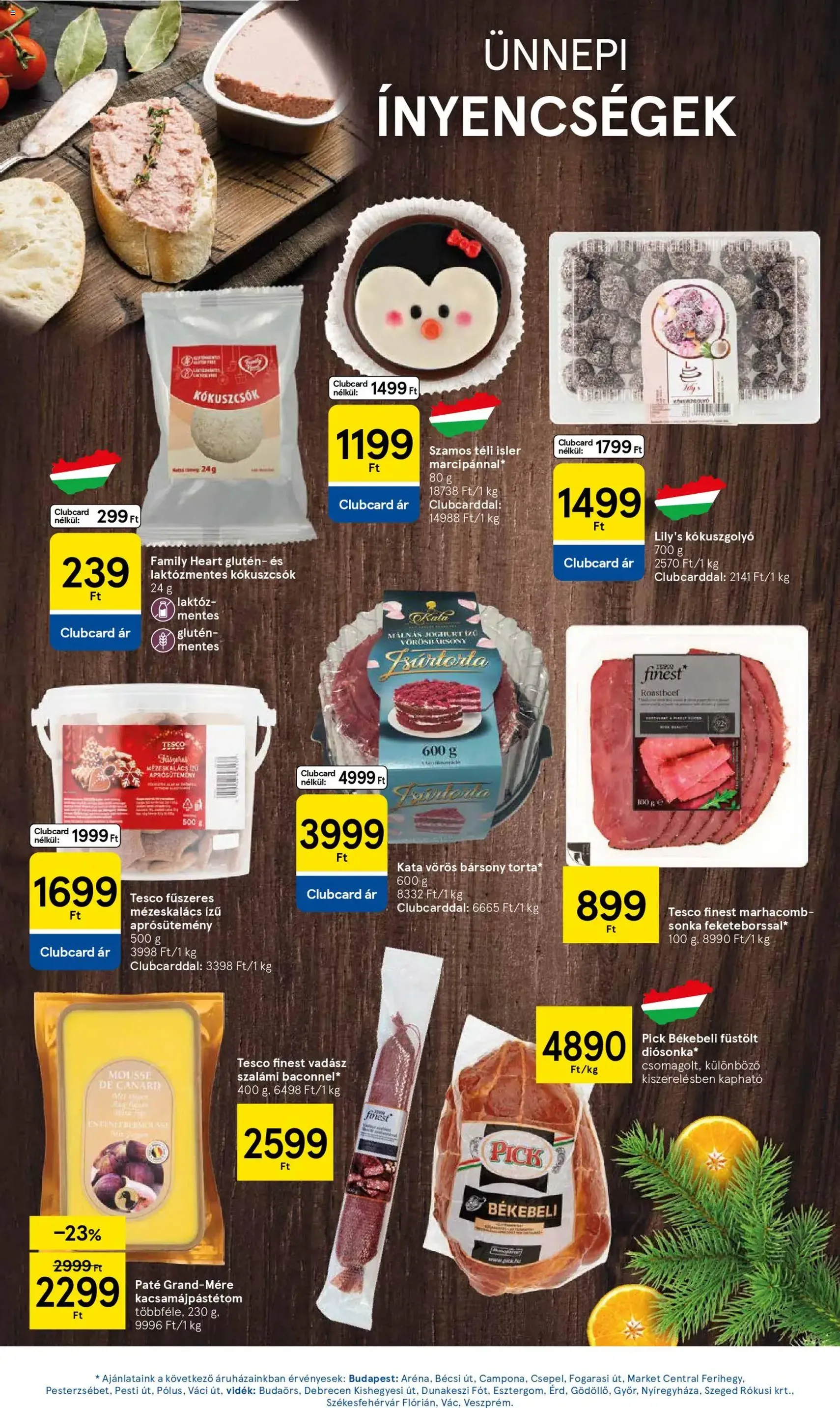 Tesco Hipermarket - Akciós újság - 2025.12.18. érvényes szórólap 23 oldal 34 oldalból