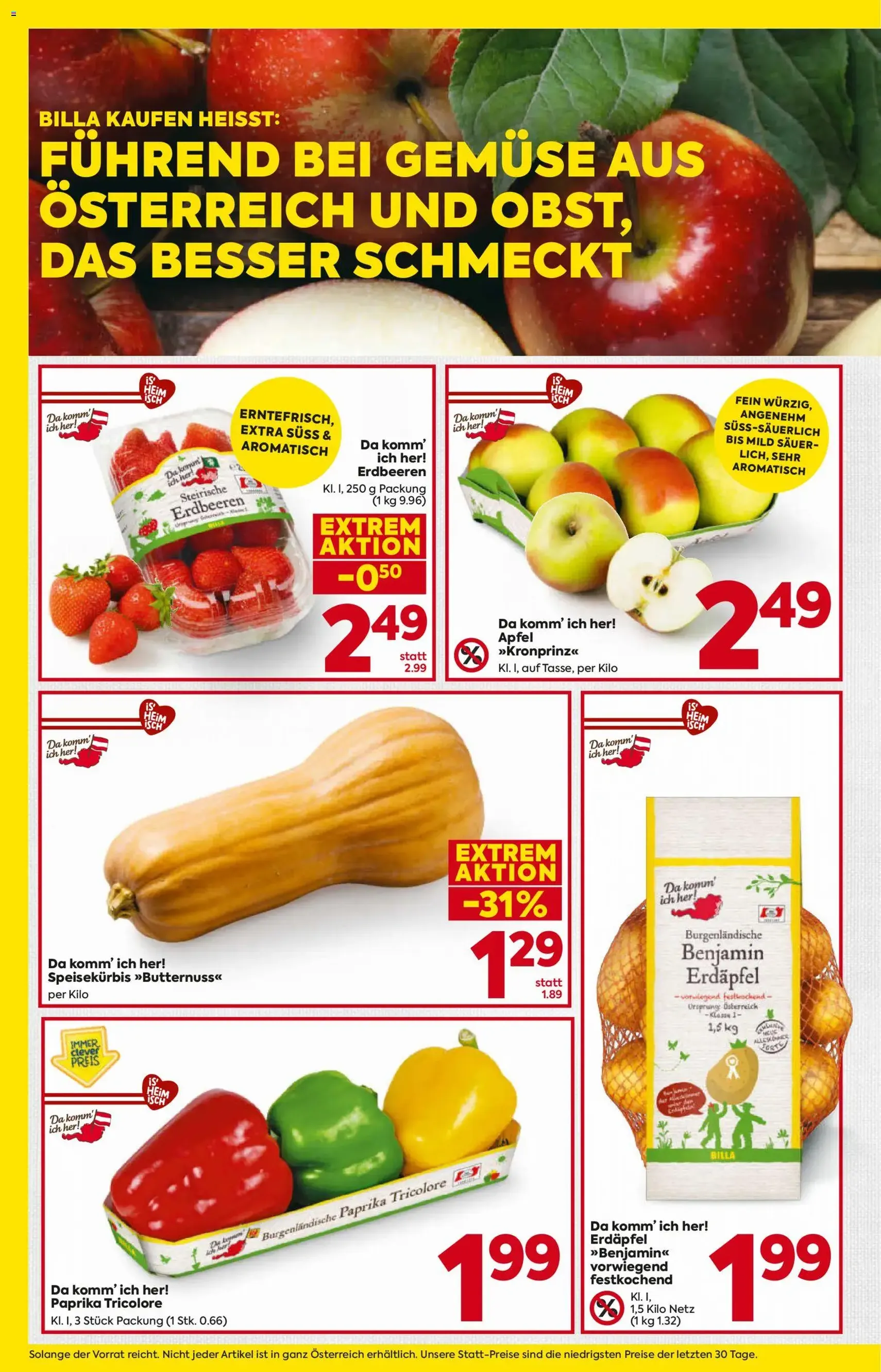Billa Flugblatt - Gültiger Prospekt ab 29.10.2026, Seite 8 von insgesamt 20