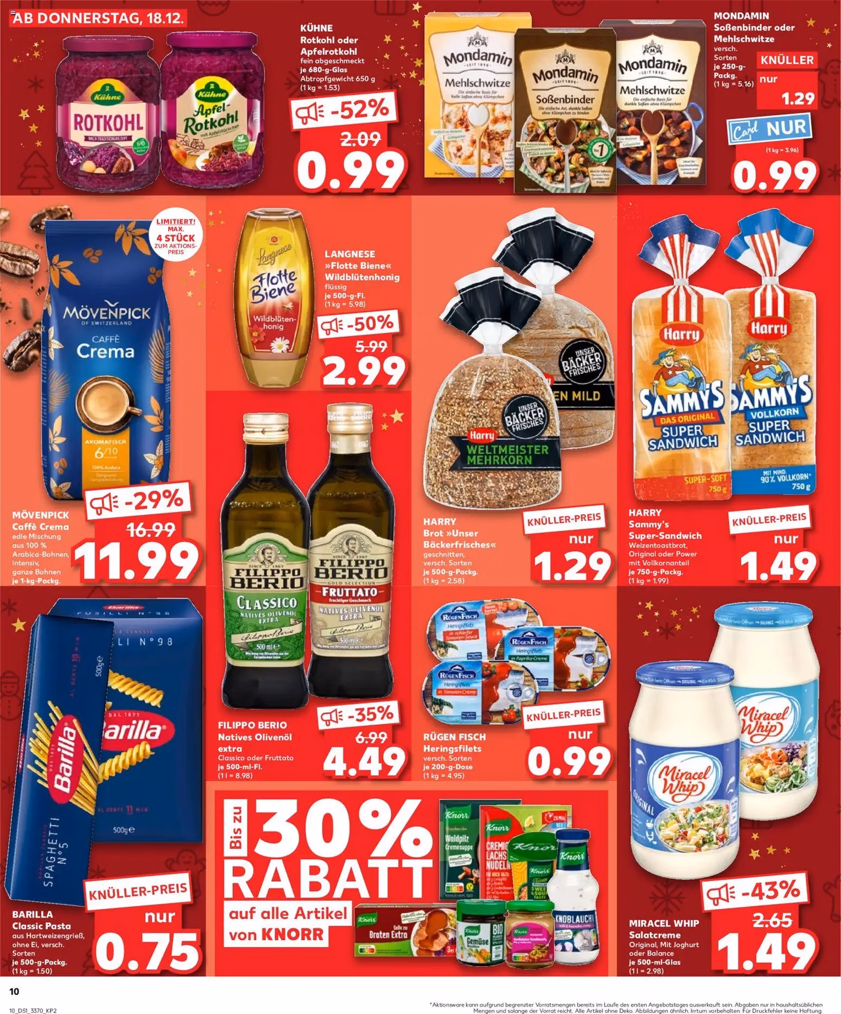 Kaufland Prospekt - Gültiger Prospekt ab 21.12.2025, Seite 10 von insgesamt 40
