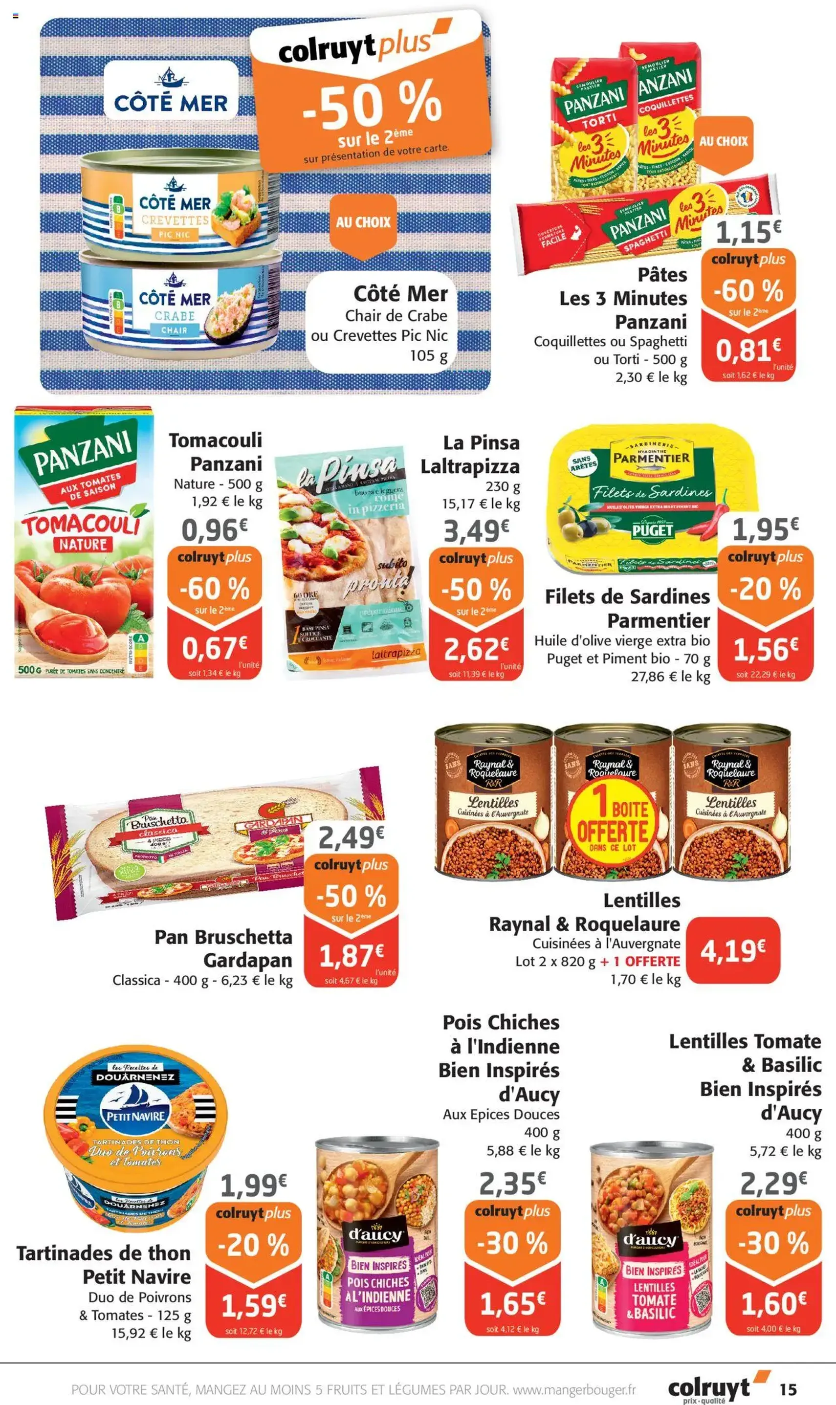 Colruyt catalogue - brochure valable à partir du 30/07/2025, page 15 sur 20 Colruyt catalogue - brochure valable à partir du 30/07/2025, page 15 sur 20
