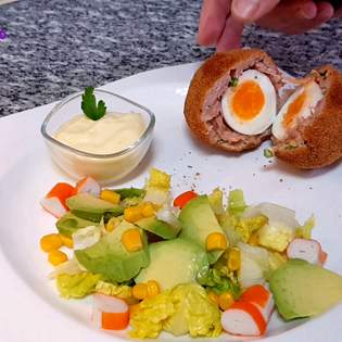 Recipe preview How to make homemade Scotch Eggs?