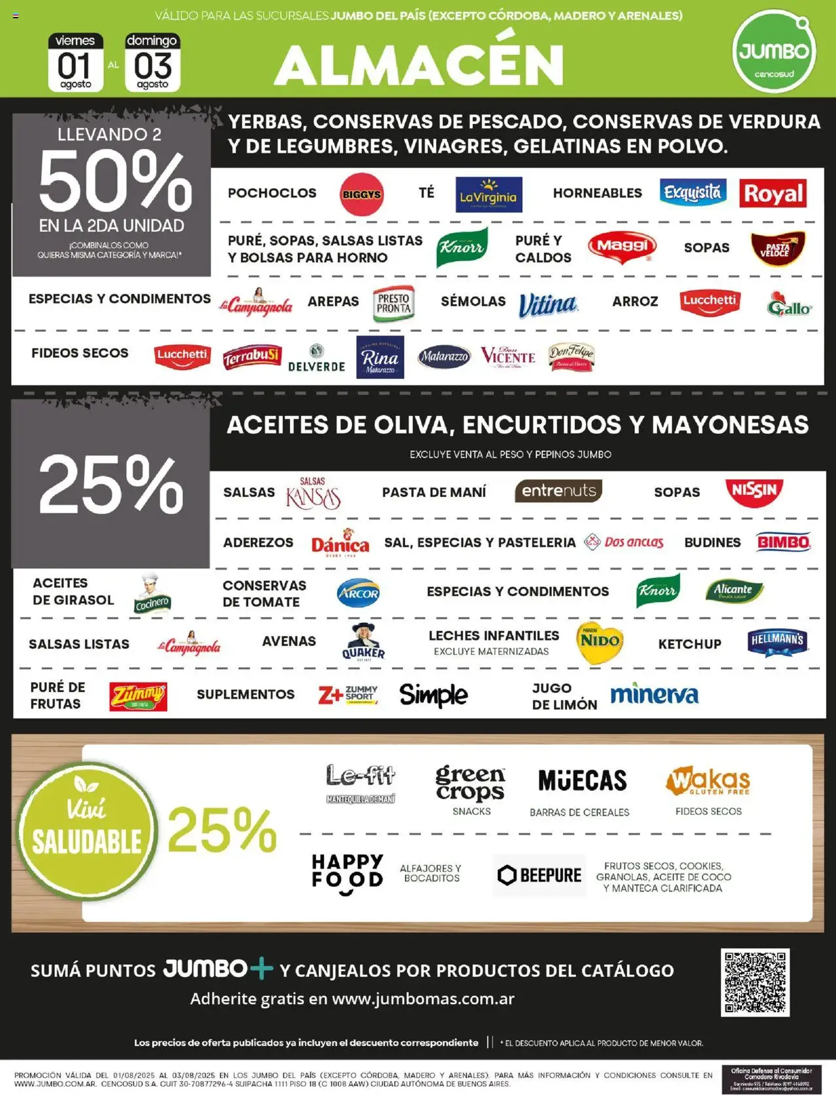 Jumbo ofertas - folleto válido desde 01/08/2025 página 3 de 7