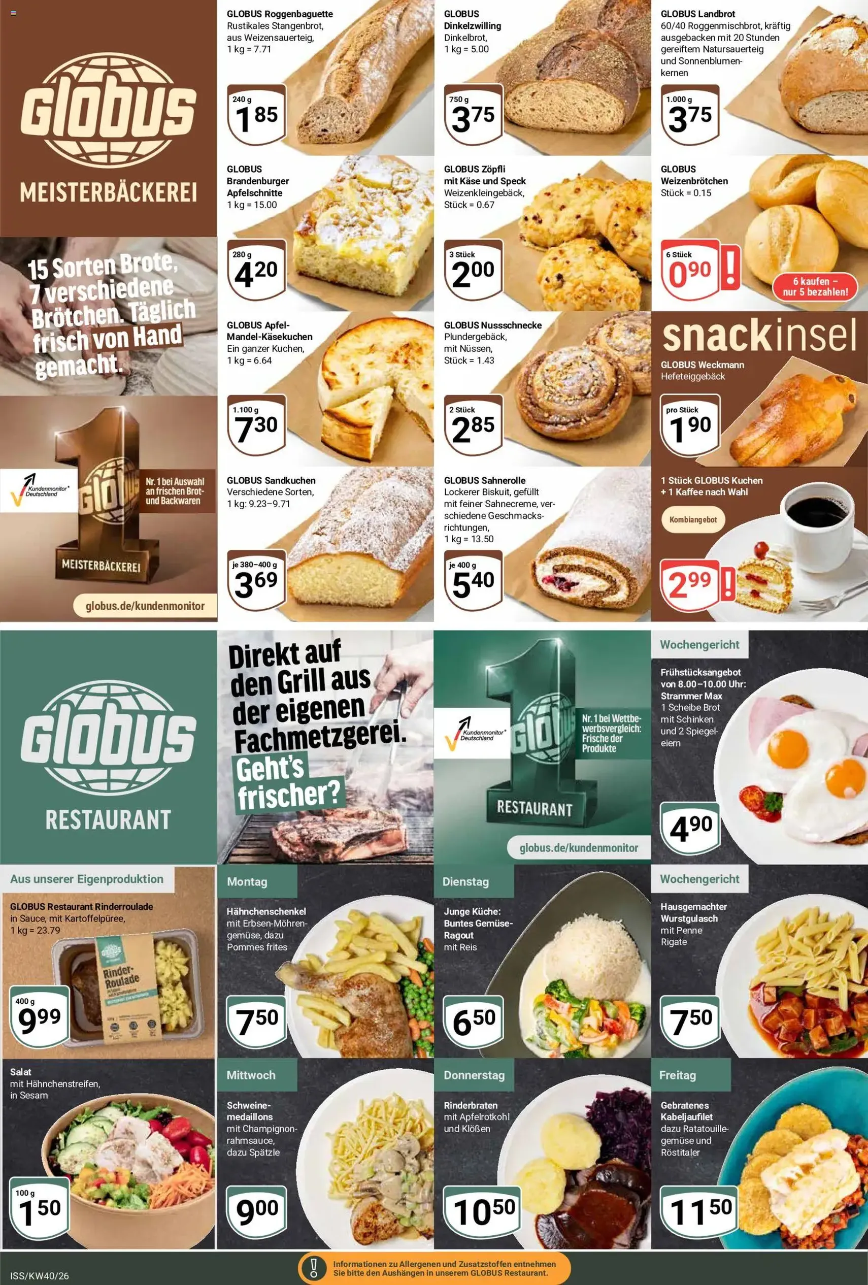 Globus Prospekt - Gültiger Prospekt ab 28.09.2026, Seite 9 von insgesamt 24