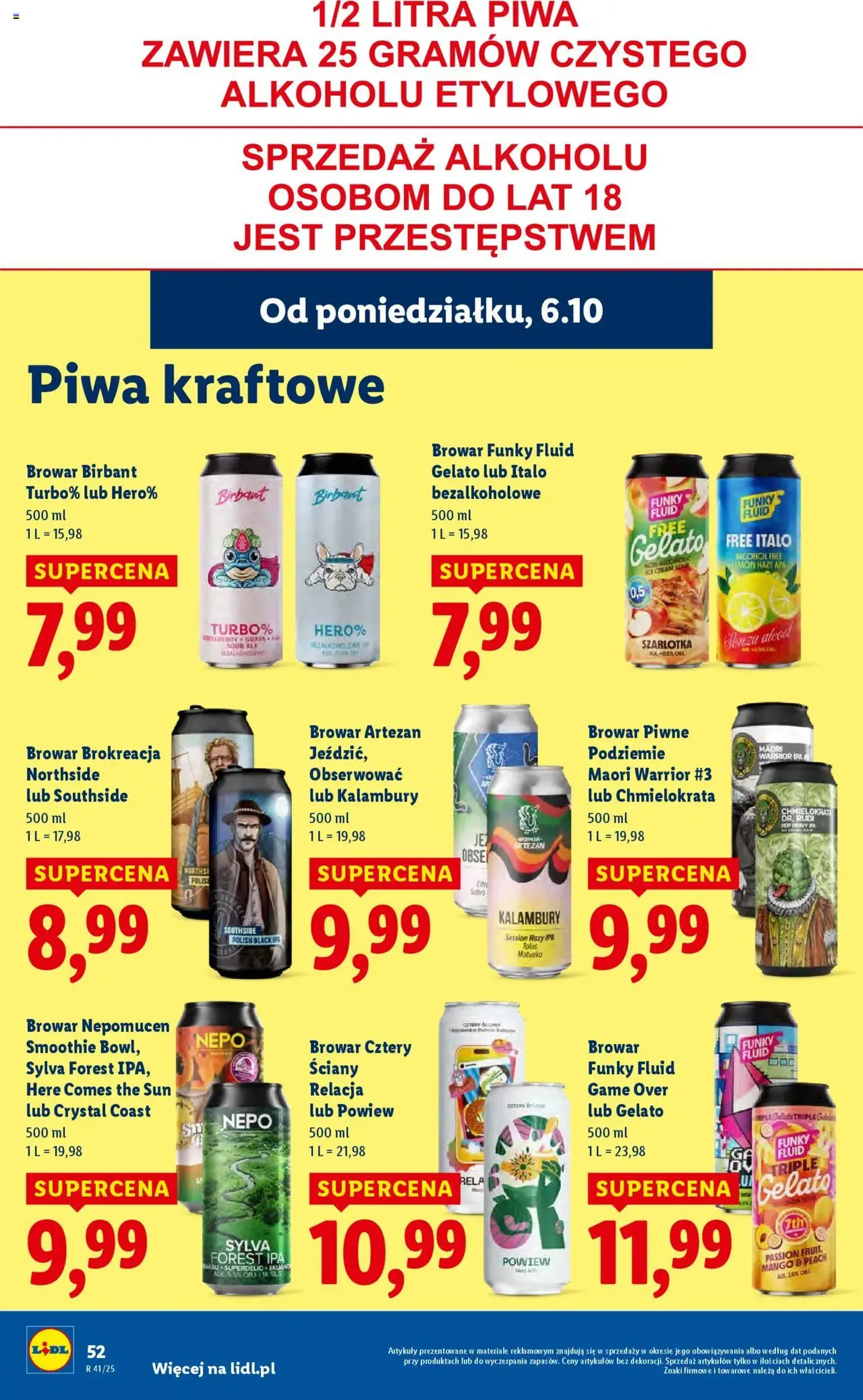 Lidl Gazetka - ważny gazetka od 06.10.2025 strona 54 z 72 Lidl Gazetka - ważny gazetka od 06.10.2025 strona 54 z 72
