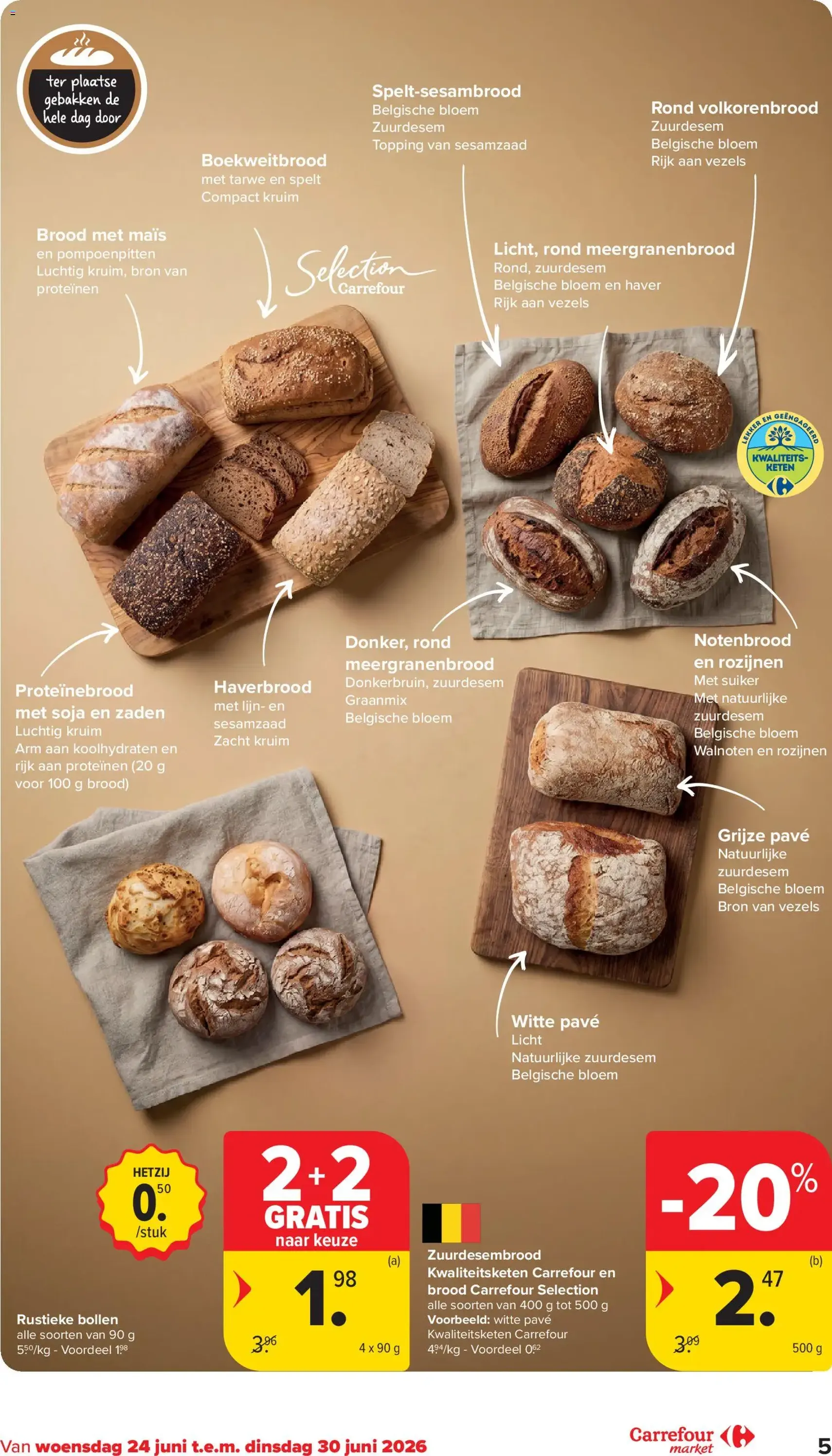 Carrefour market folder week 26 - geldige folder vanaf 24/06/2026 pagina 5 van 24