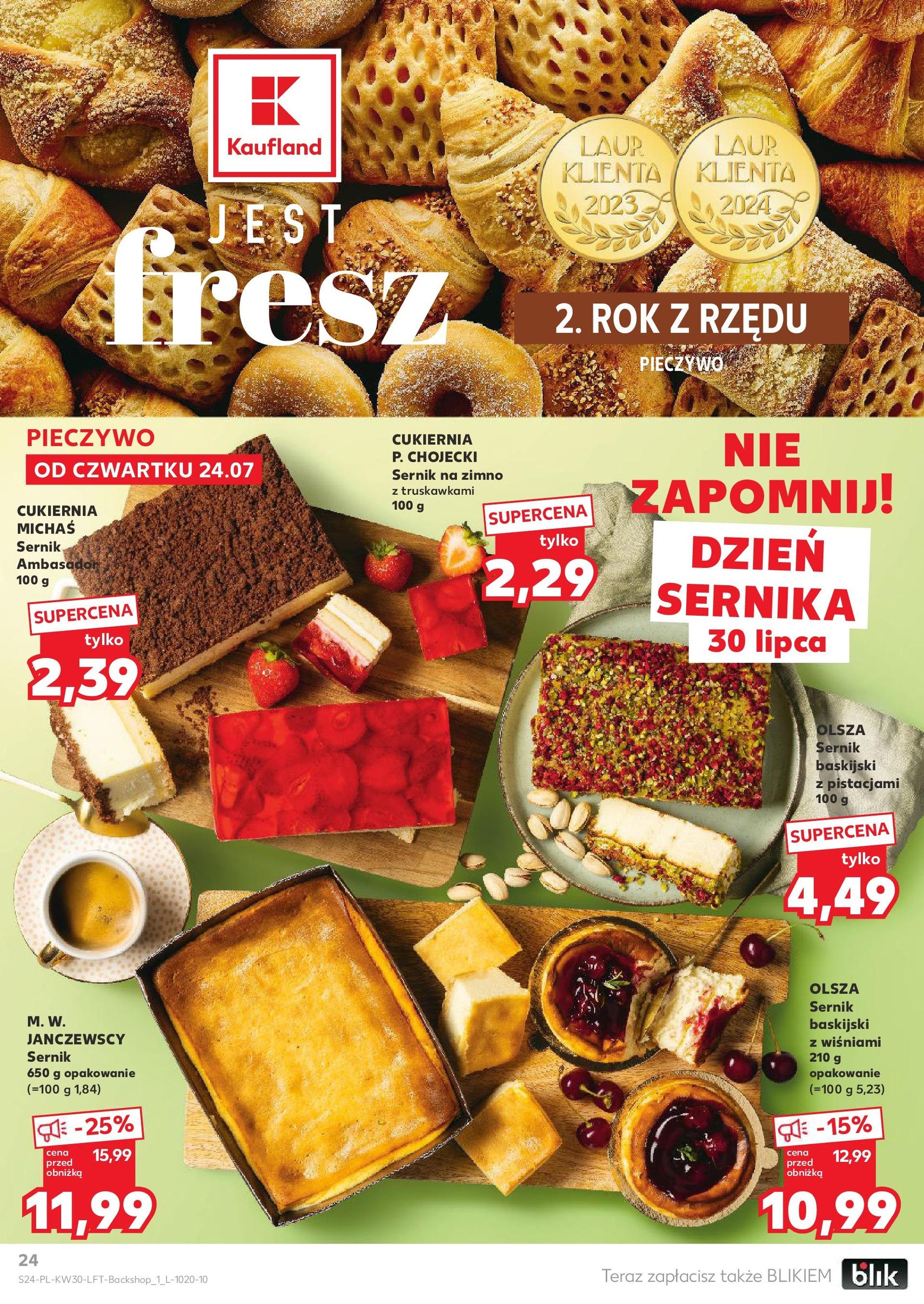 Kaufland gazetka - ważny gazetka od 24.07.2025 strona 24 z 51 Kaufland gazetka - ważny gazetka od 24.07.2025 strona 24 z 51