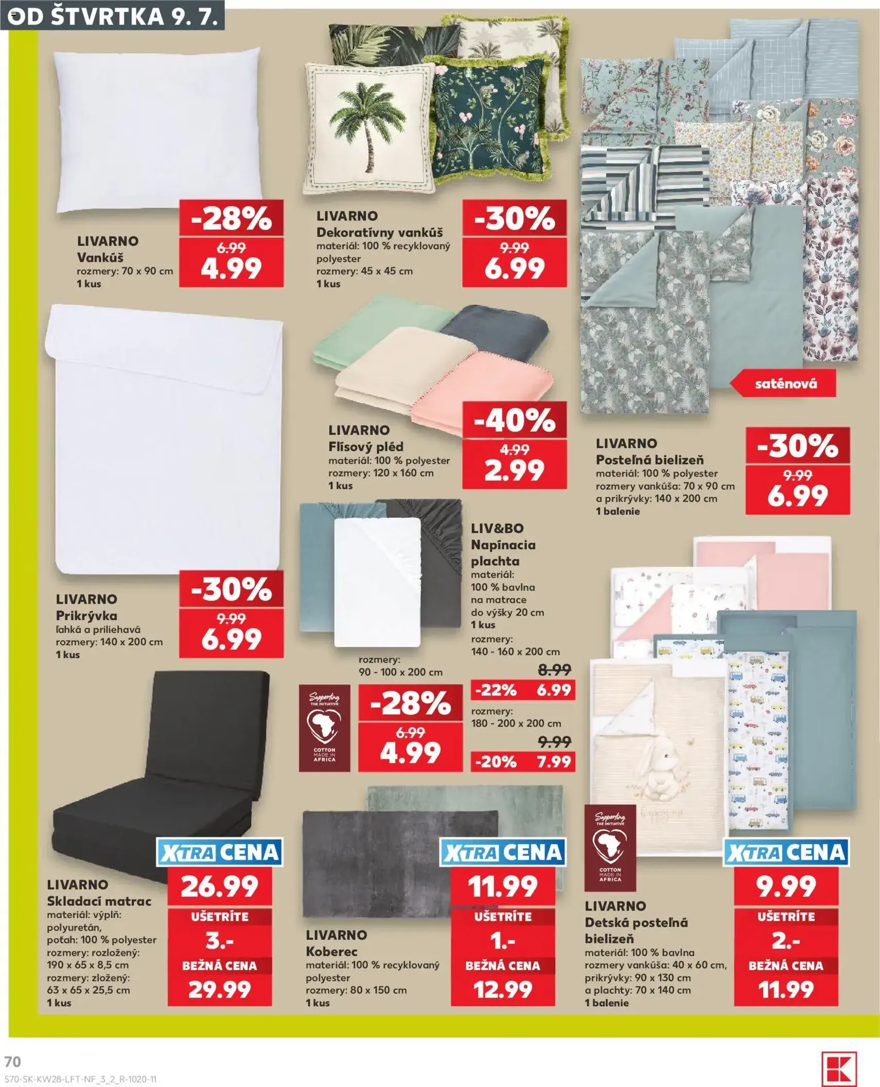 Kaufland leták - platný leták od 09.07.2026 strana 70 z 82