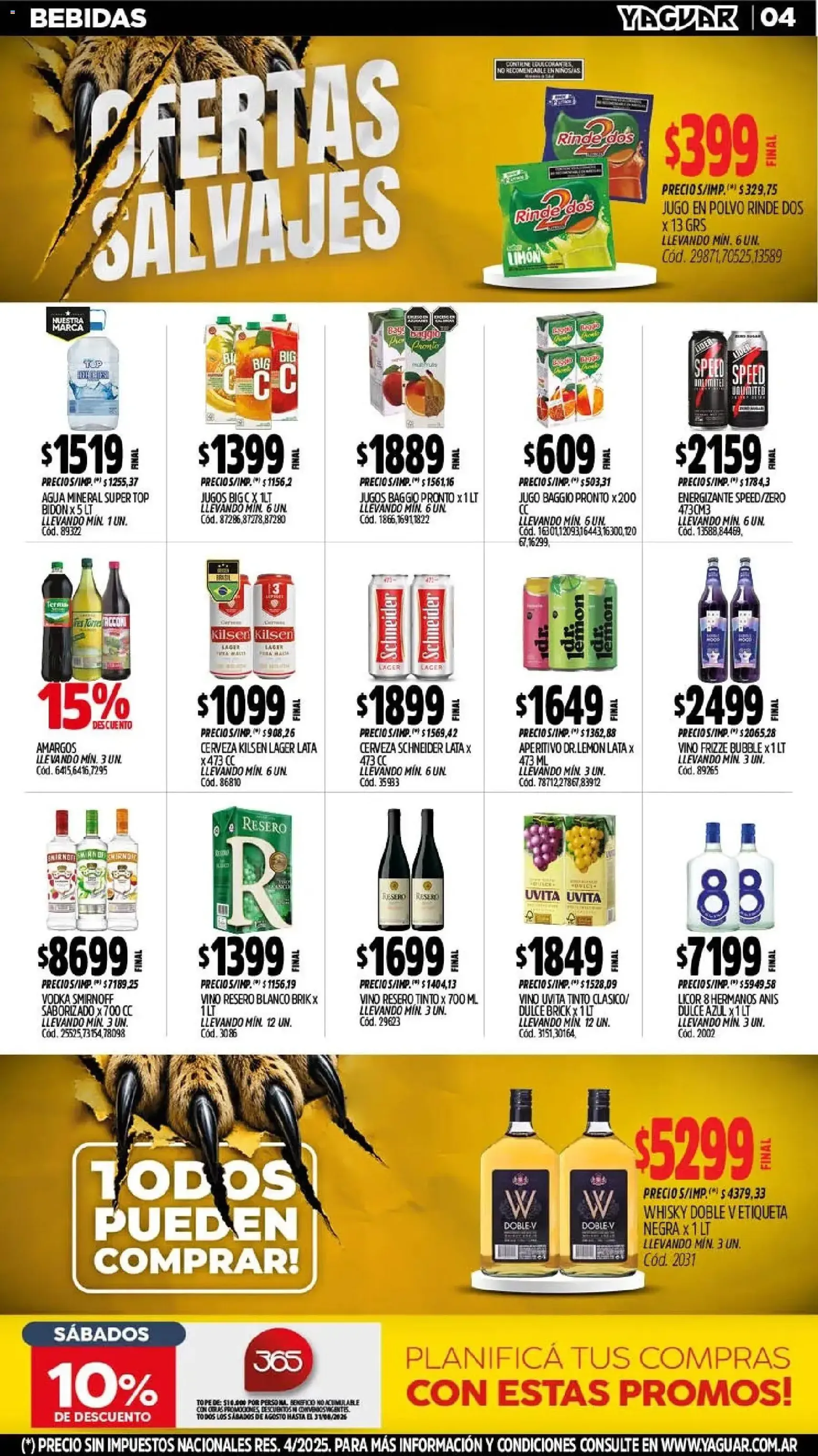 Yaguar catálogo - folleto válido desde 03/08/2026 página 5 de 22