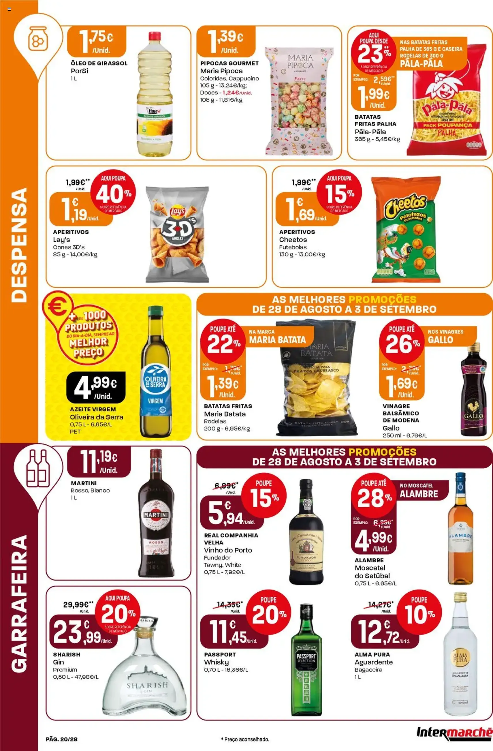 Intermarché folheto - folheto válido a partir de 28/08/2025 página 20 de 28 Intermarché folheto - folheto válido a partir de 28/08/2025 página 20 de 28