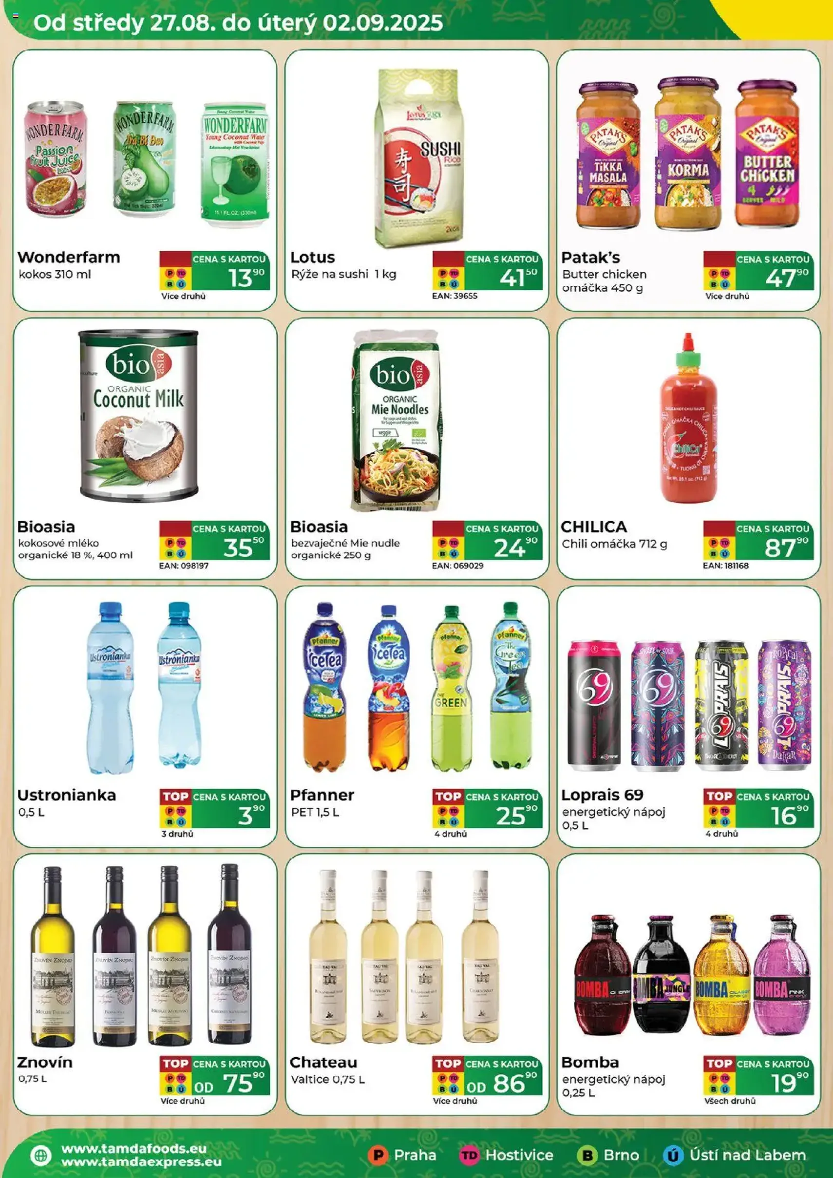 Tamda Foods leták - platný leták od 27.08.2025 strana 4 z 52