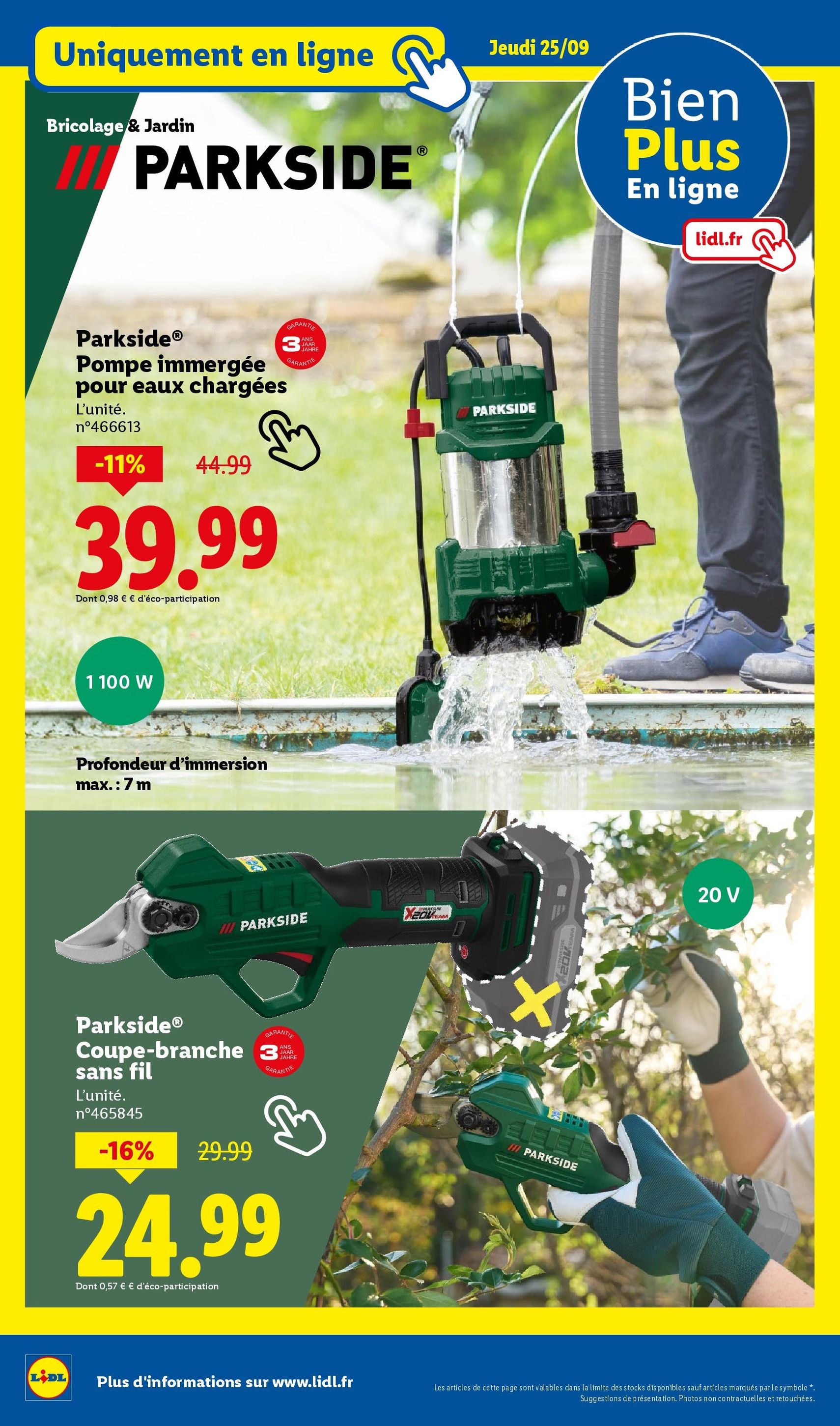 LIDL catalogue semaine 39 - brochure valable à partir du 25/09/2025, page 32 sur 73