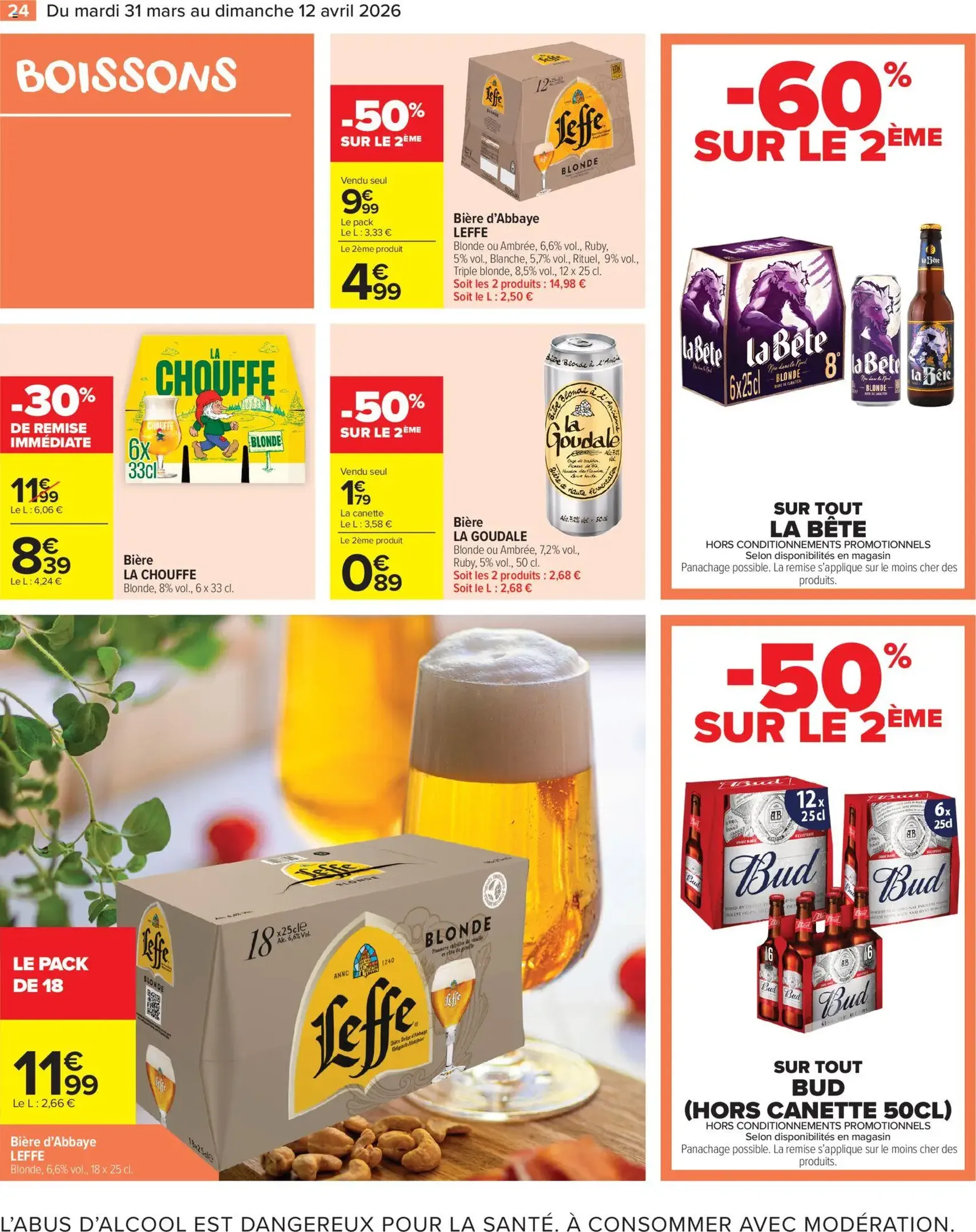 Carrefour Market catalogue semaine 14 - brochure valable à partir du 31/03/2026, page 26 sur 38