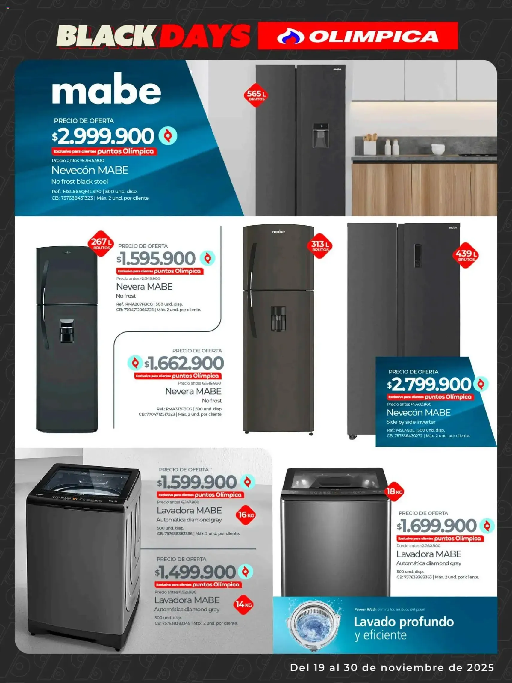 Olímpica - Black Friday - folleto válido desde 19/11/2025 página 13 de 31