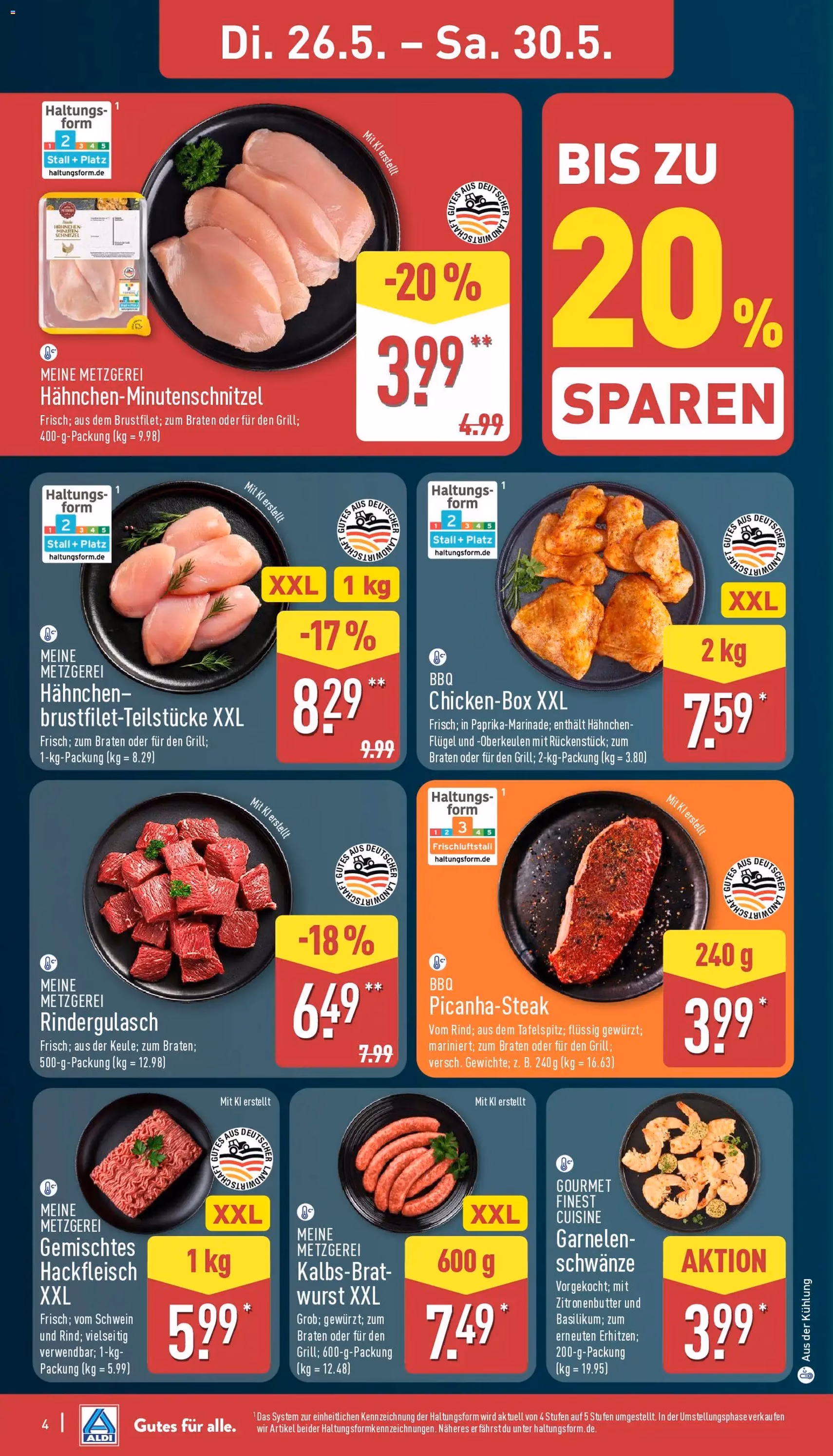 Aldi Prospekt - Gültiger Prospekt ab 26.05.2026, Seite 4 von insgesamt 42