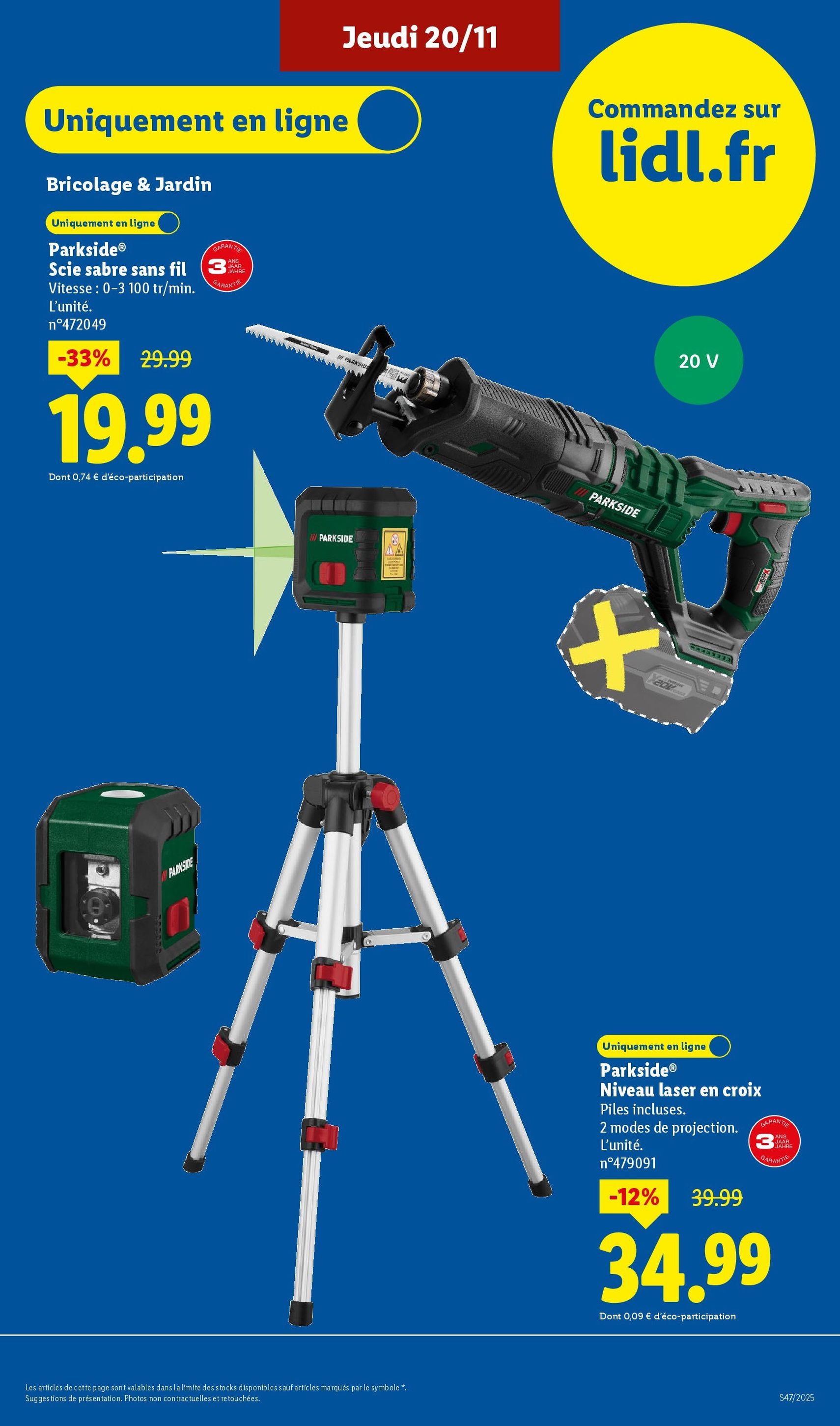 LIDL Black Friday - brochure valable à partir du 20/11/2025, page 59 sur 97