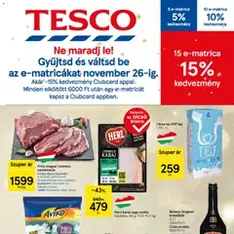 Tesco Hipermarket - Black Friday - szórólap előnézete érvényes 2025.11.20. -tól