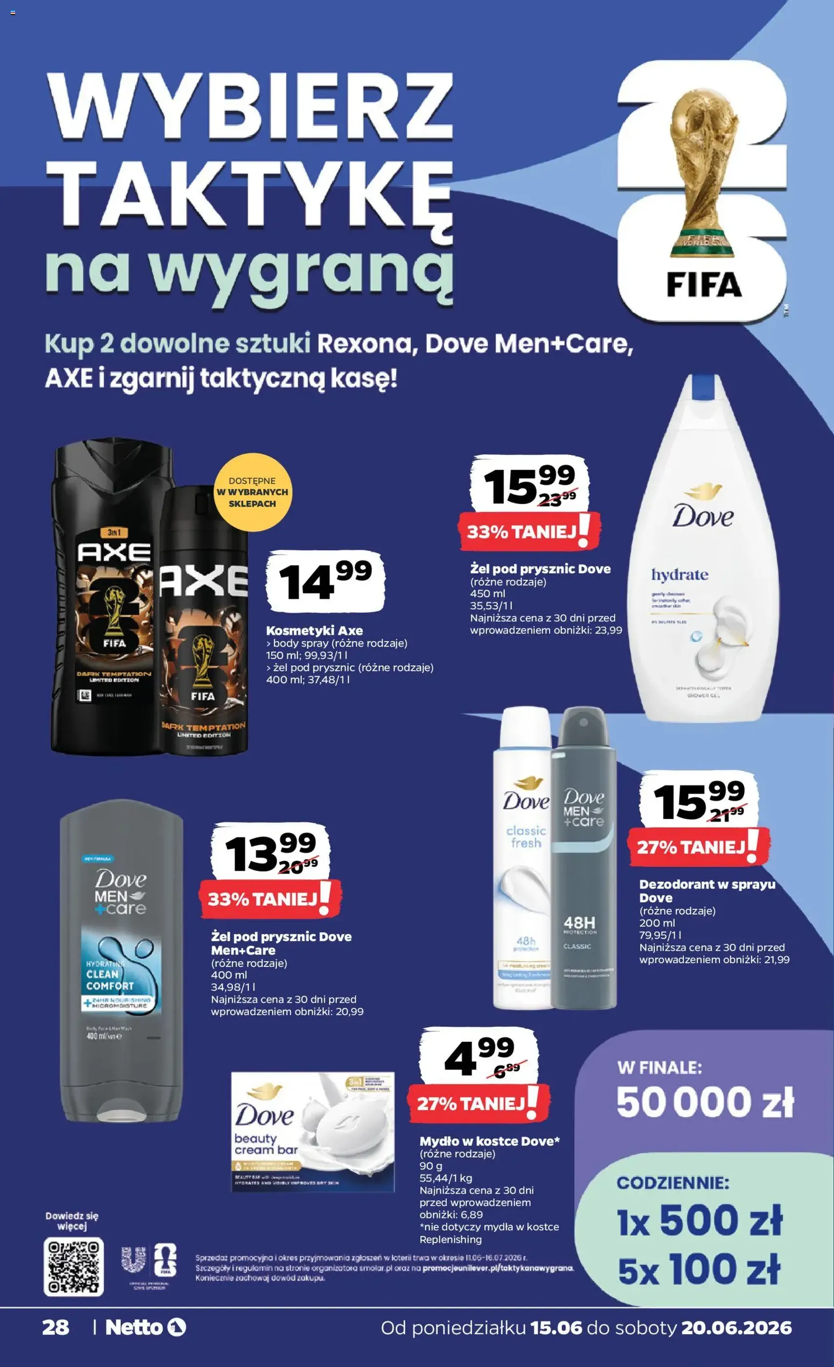Netto gazetka od poniedziałku spożywcza - ważny gazetka od 15.06.2026 strona 28 z 35