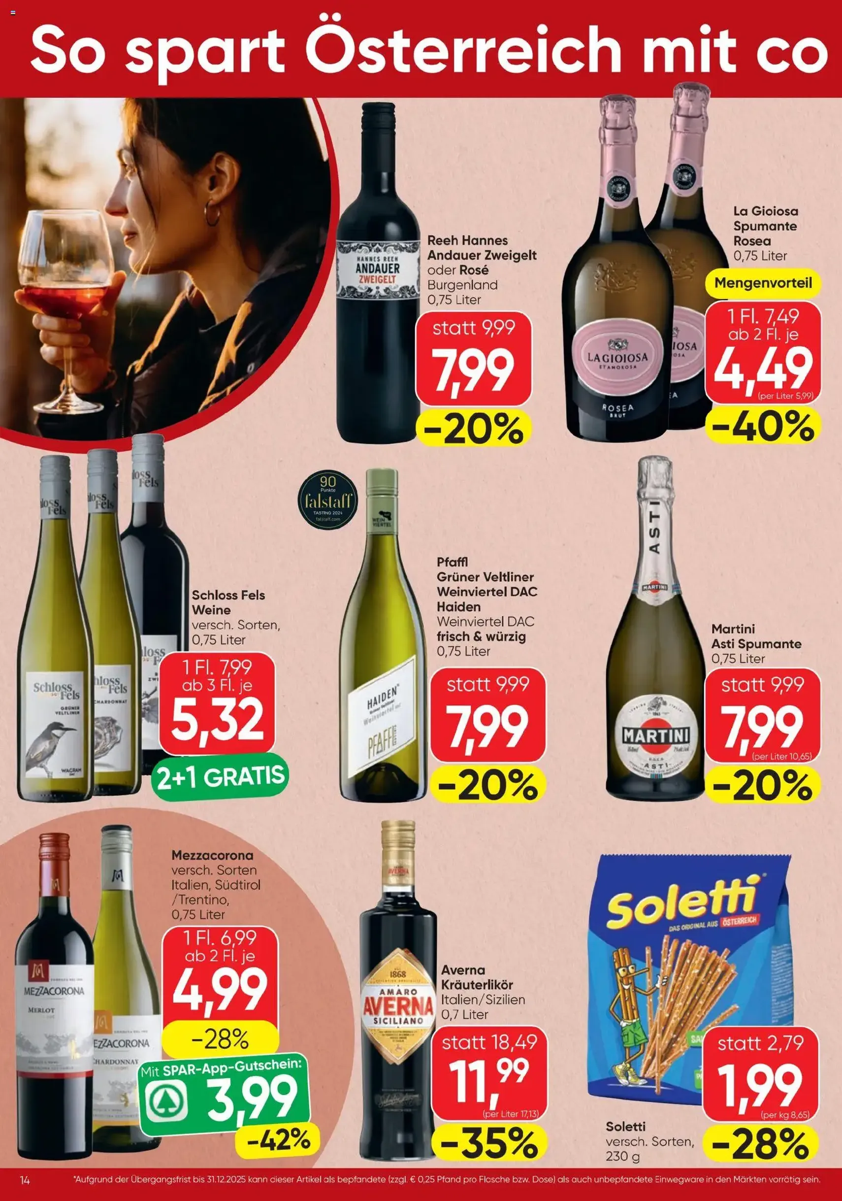 Spar Flugblatt - Gültiger Prospekt ab 20.11.2025, Seite 14 von insgesamt 20