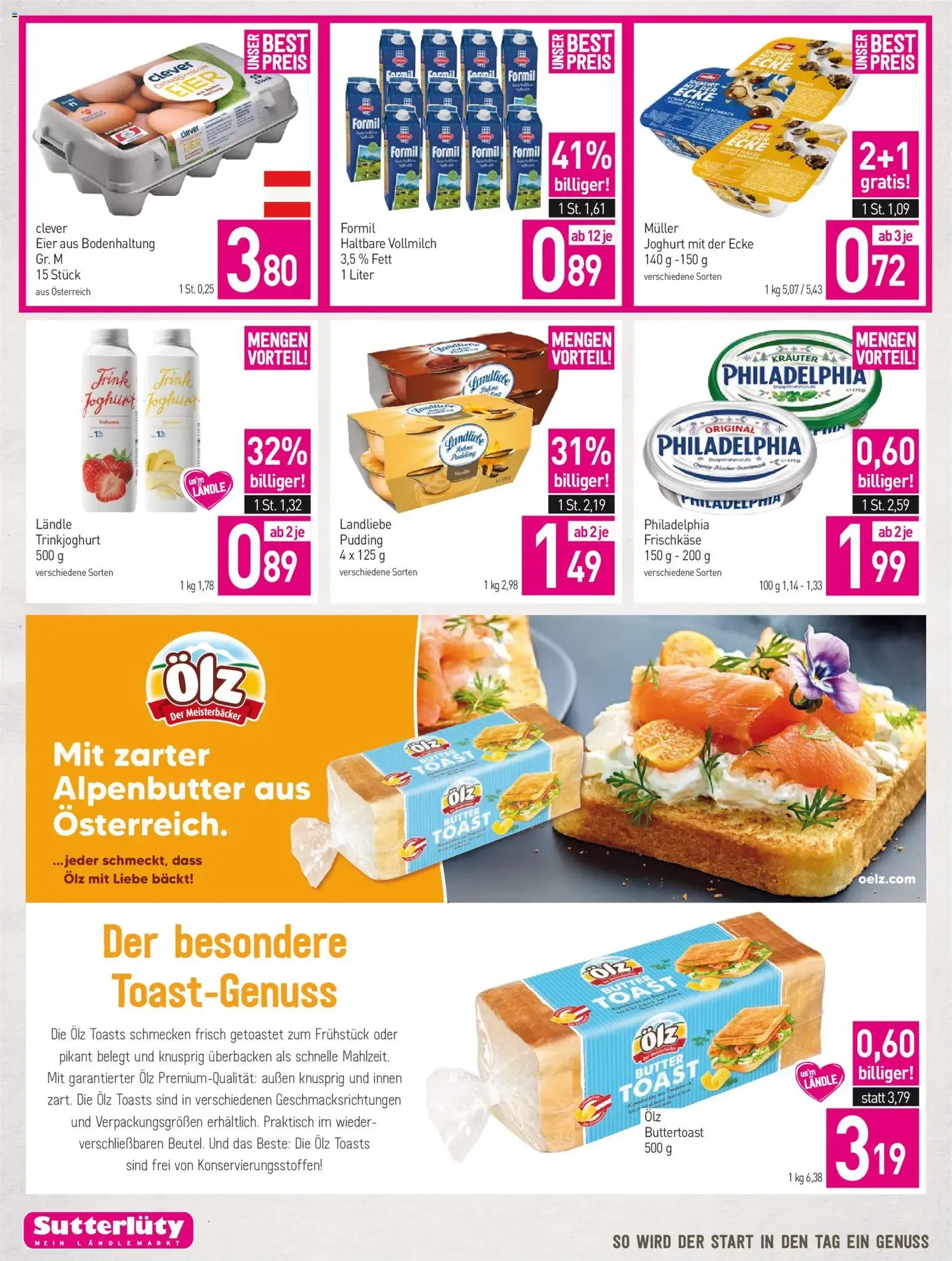 Sutterlüty Flugblatt - Gültiger Prospekt ab 29.10.2026, Seite 4 von insgesamt 20