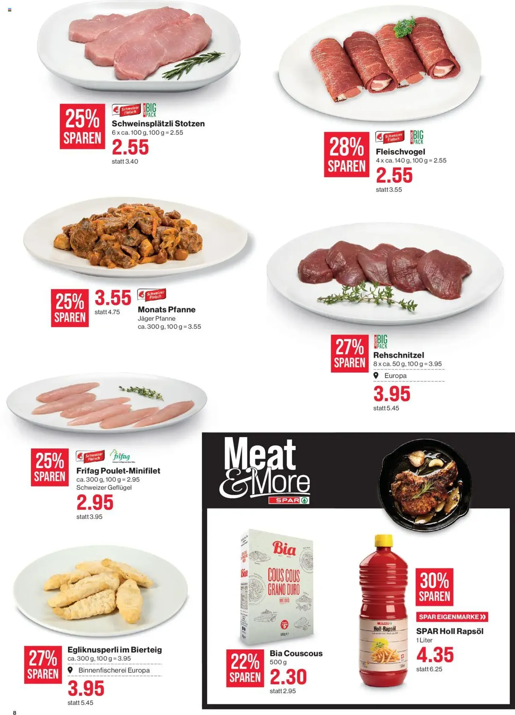 SPAR Aktionen - Gültiger Prospekt ab 04.09.2025, Seite 8 von insgesamt 26 SPAR Aktionen - Gültiger Prospekt ab 04.09.2025, Seite 8 von insgesamt 26