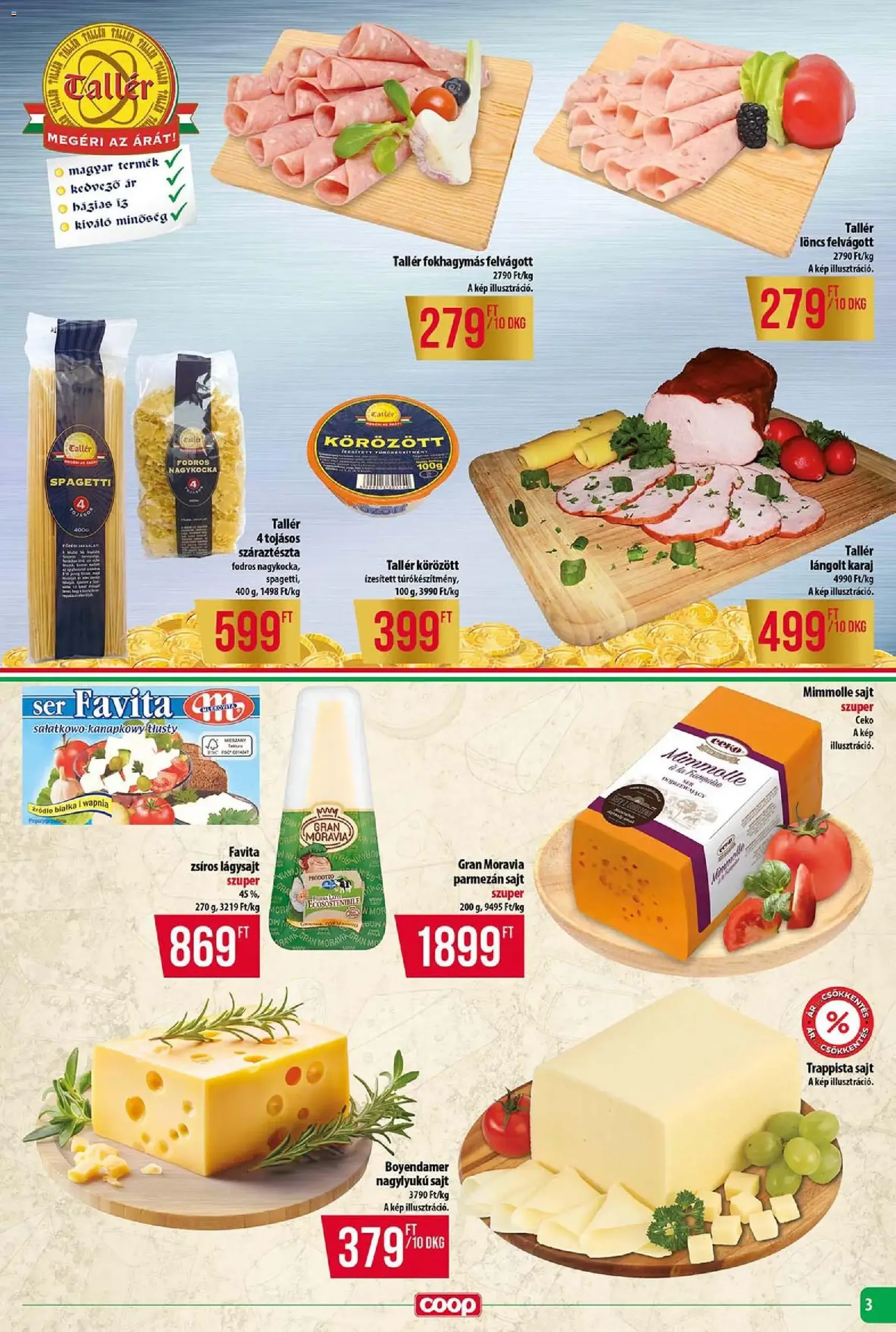 COOP Szolnok Akciós újság - 2026.02.12. érvényes szórólap 3 oldal 12 oldalból