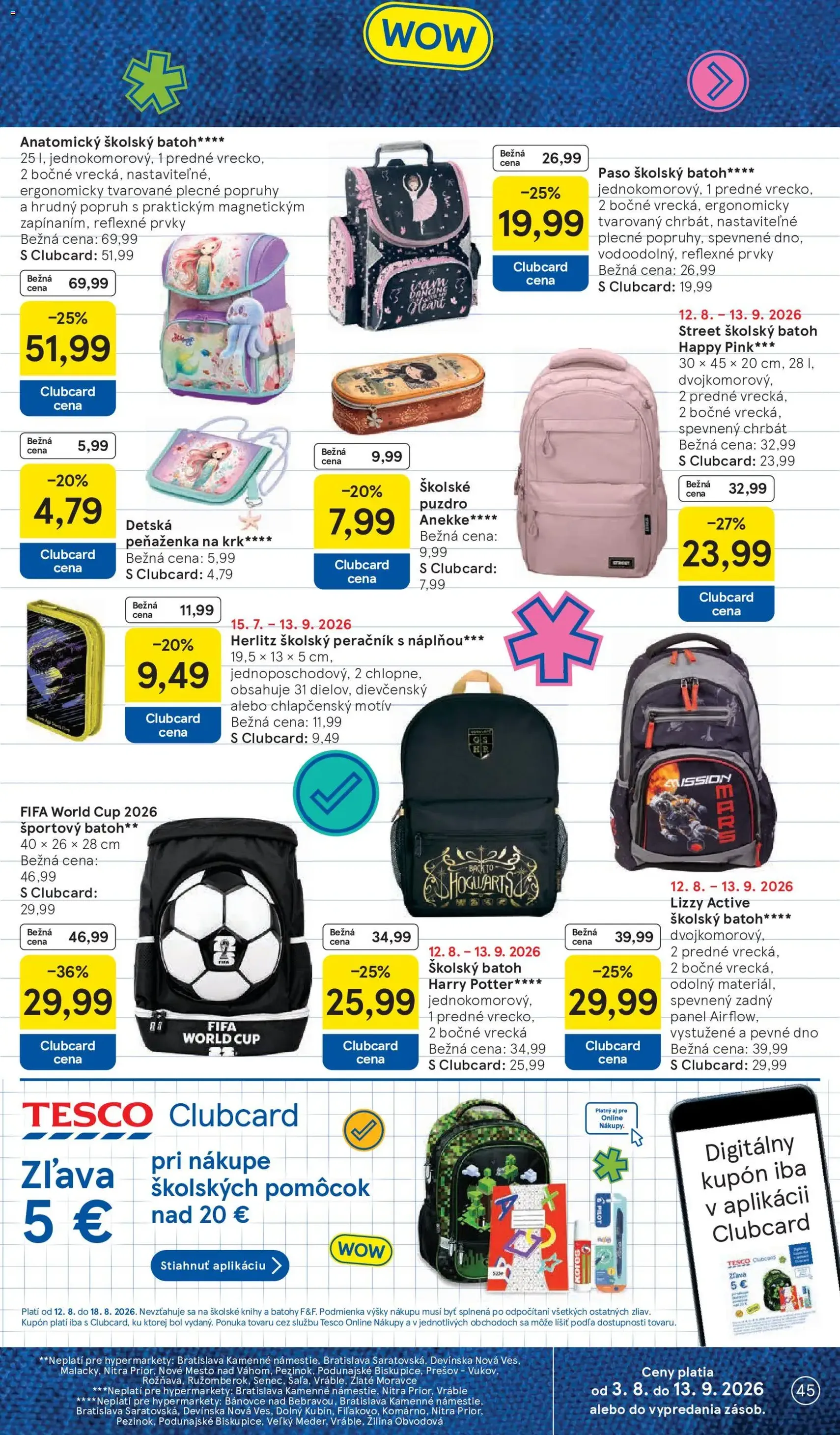 Tesco Hypermarket - leták - platný leták od 12.08.2026 strana 45 z 54