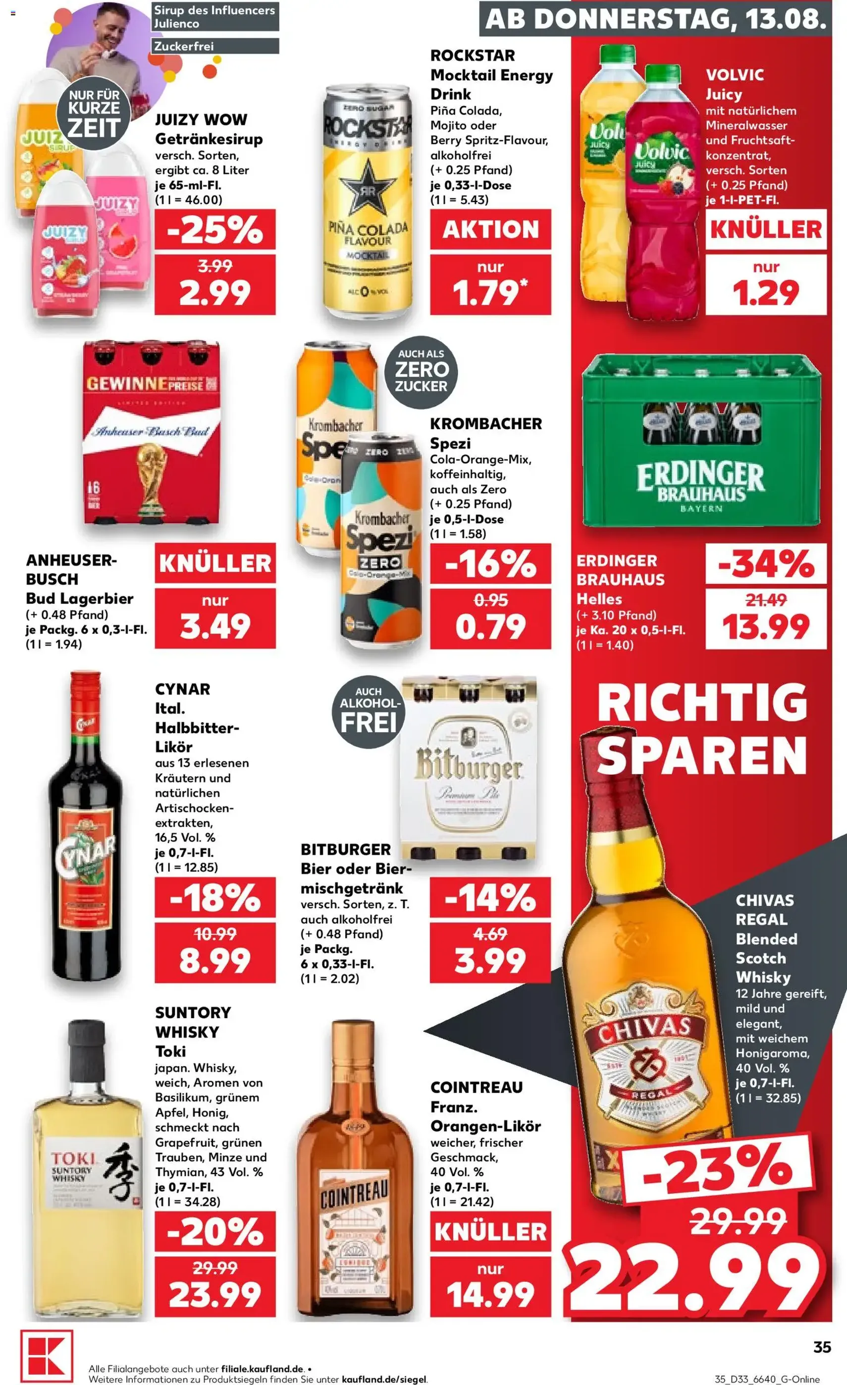 Kaufland Prospekt - Gültiger Prospekt ab 13.08.2026, Seite 35 von insgesamt 54