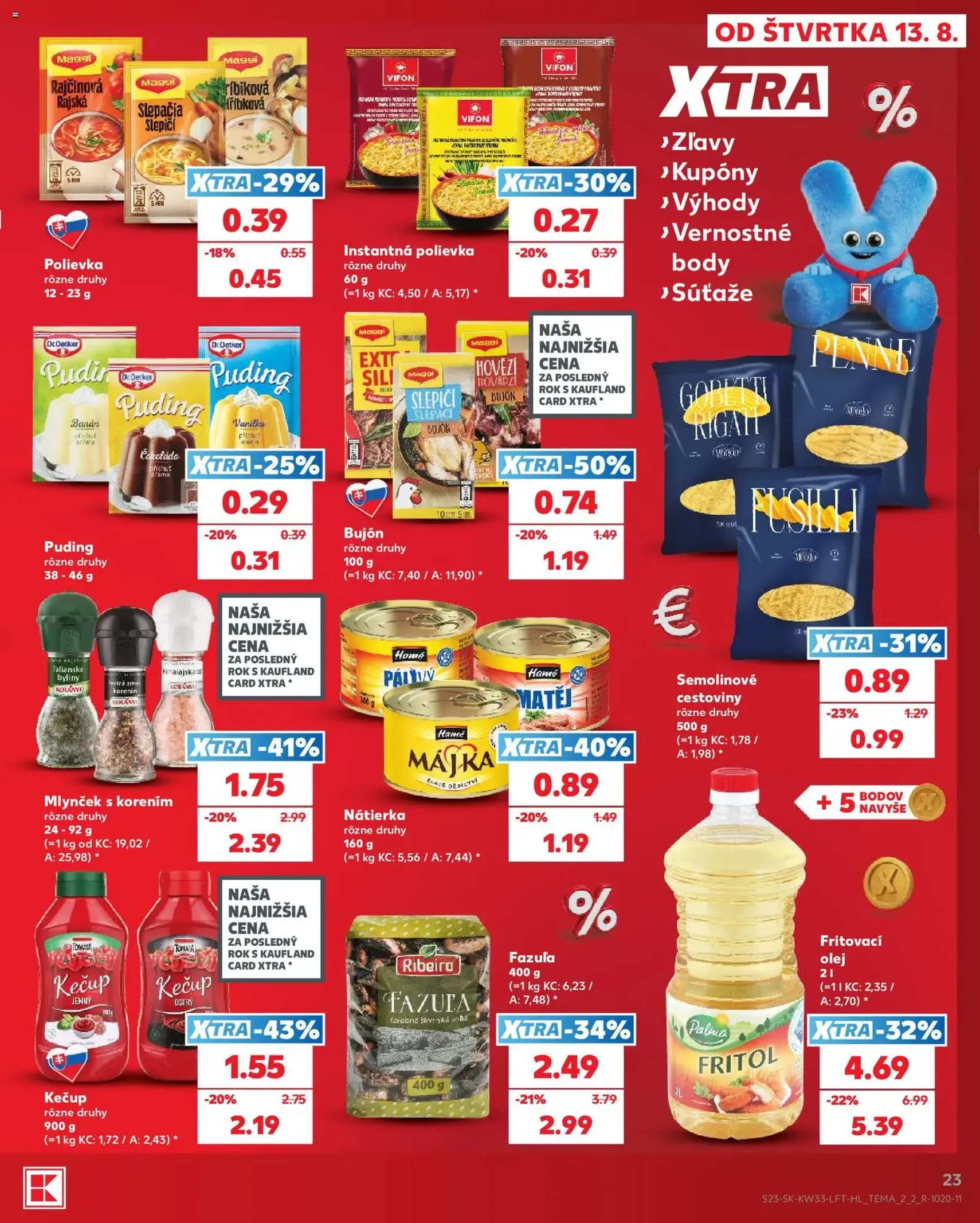 Kaufland leták - platný leták od 13.08.2026 strana 23 z 80