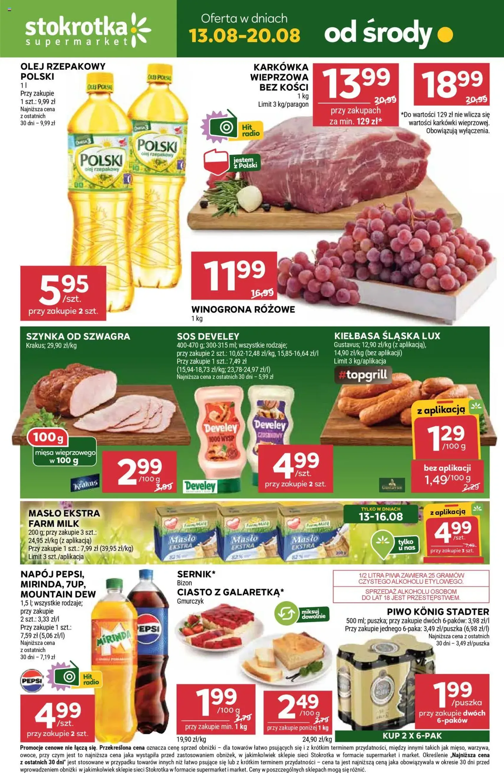 Stokrotka Gazetka - ważny gazetka od 13.08.2025 strona 1 z 40