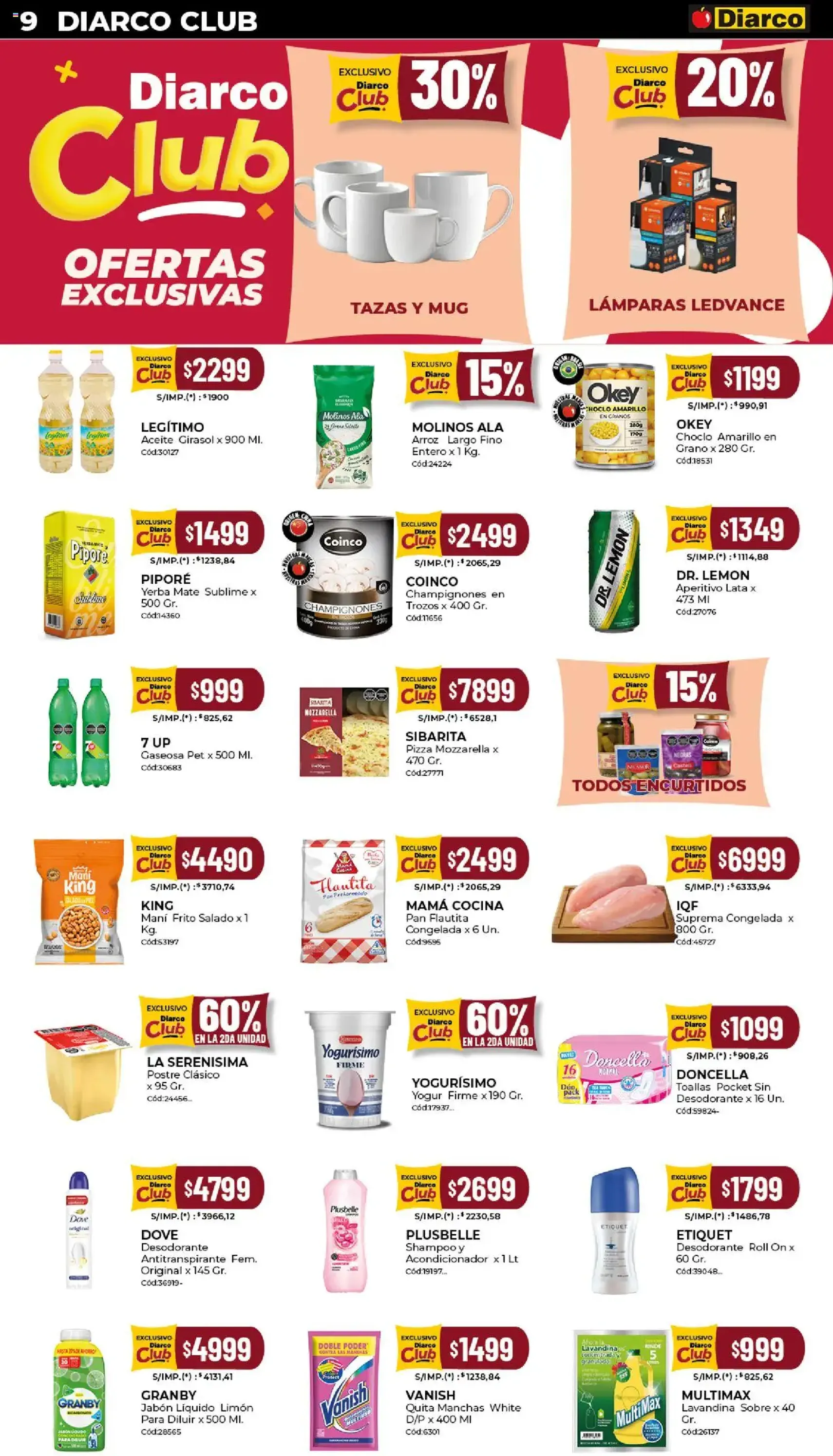 Diarco - Ofertas Sur - folleto válido desde 29/09/2025 página 9 de 22