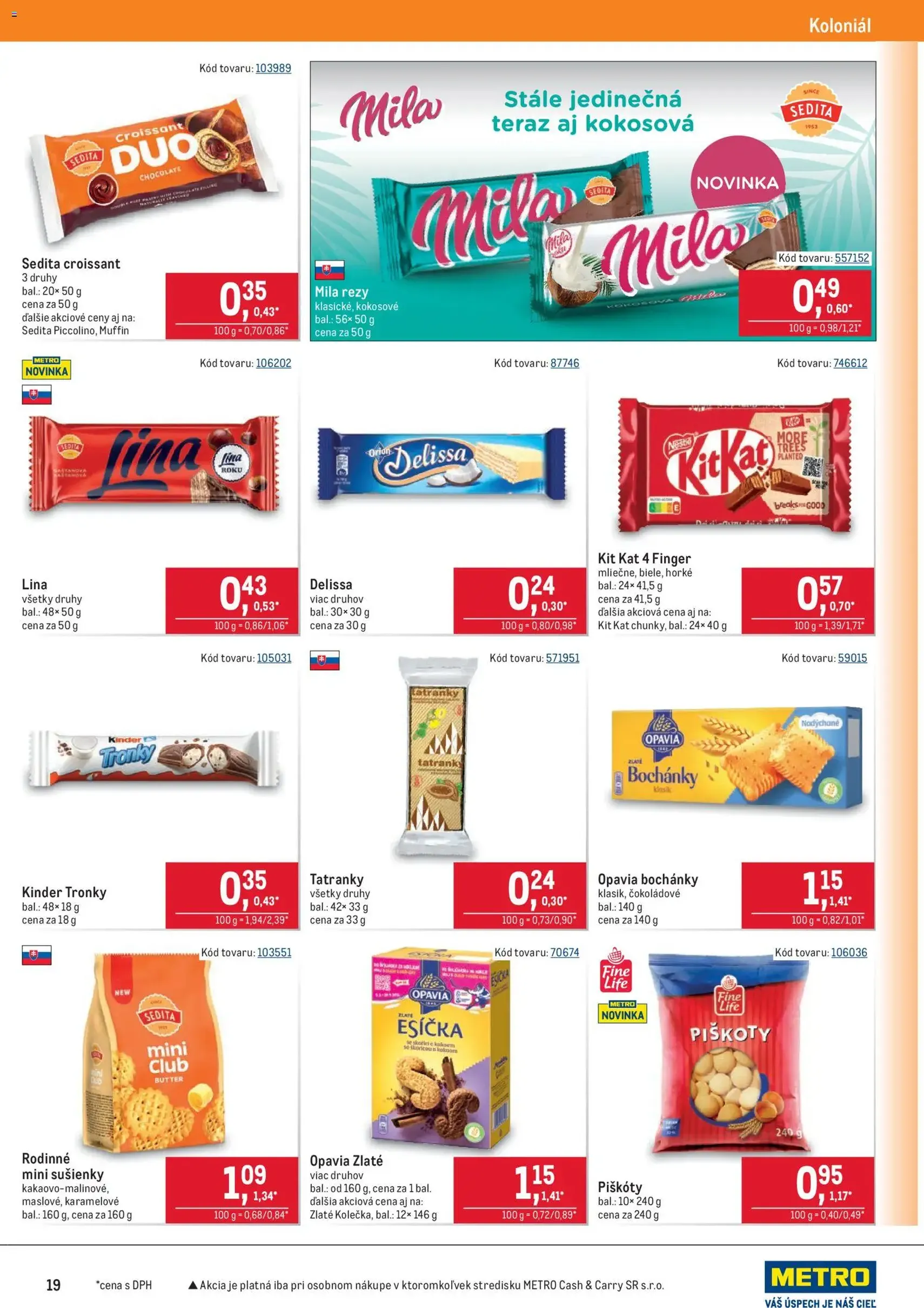 Metro leták - platný leták od 11.03.2026 strana 19 z 40